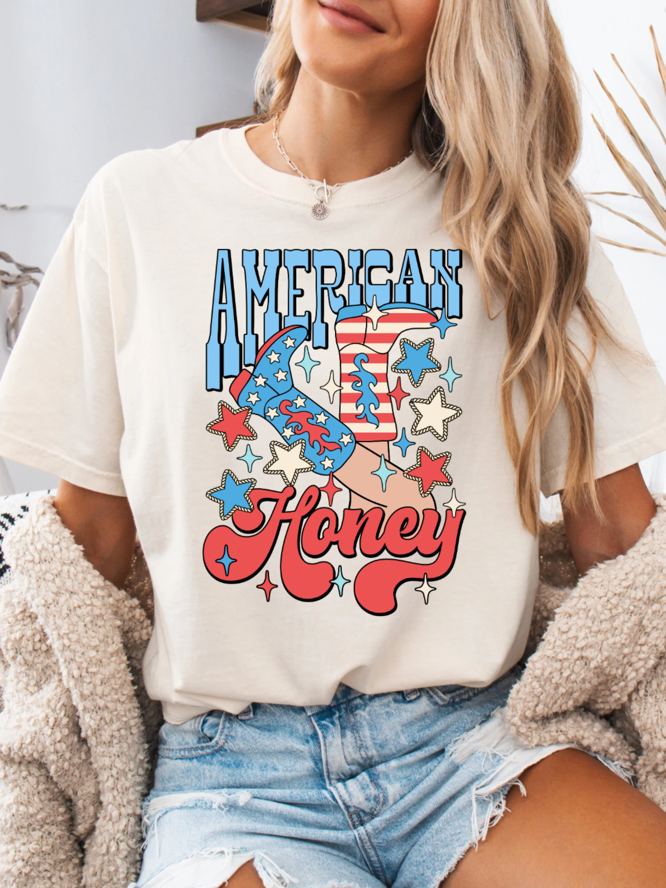 All American Flare Bundle (1 Fiona Flares + 1 Graphic Tee) - Image 11