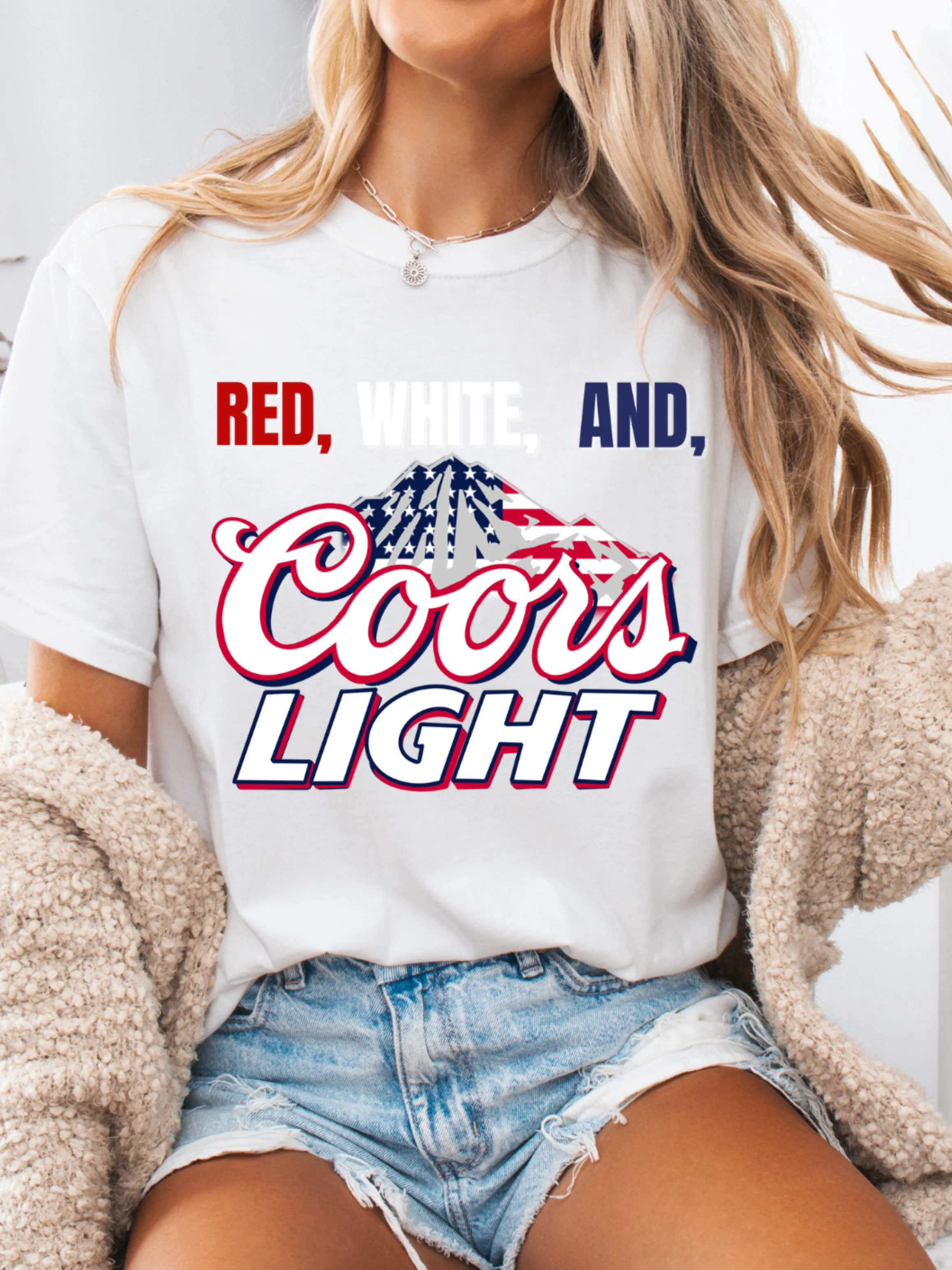 All American Flare Bundle (1 Fiona Flares + 1 Graphic Tee) - Image 13