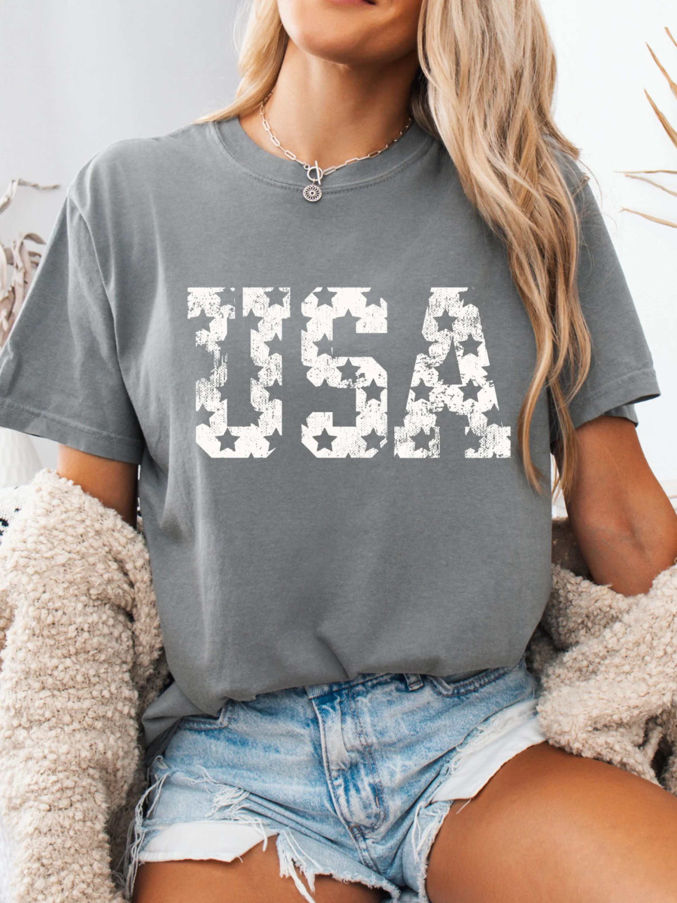 All American Flare Bundle (1 Fiona Flares + 1 Graphic Tee) - Image 14