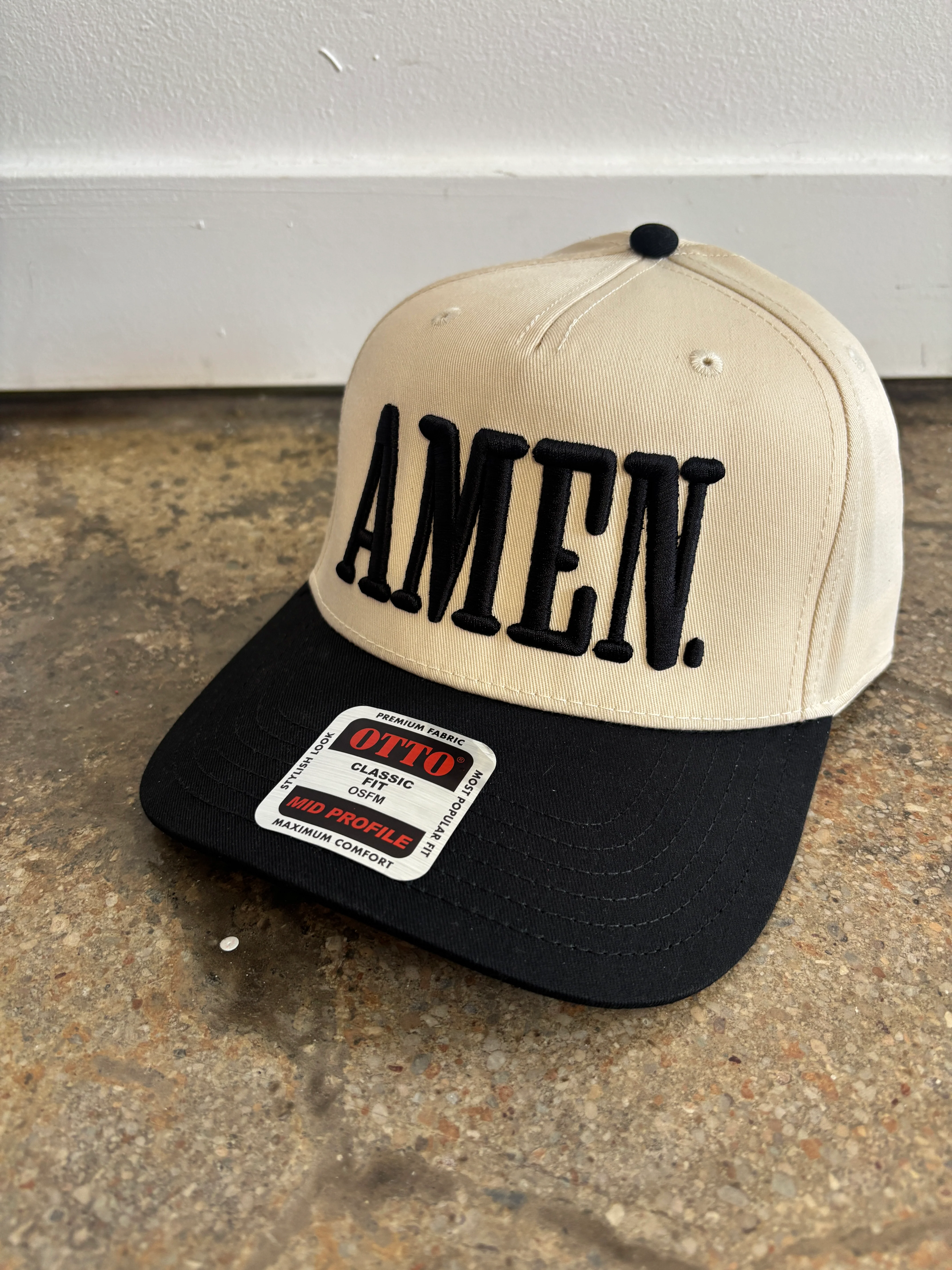 AMEN (3D) Trucker Hat - Image 3