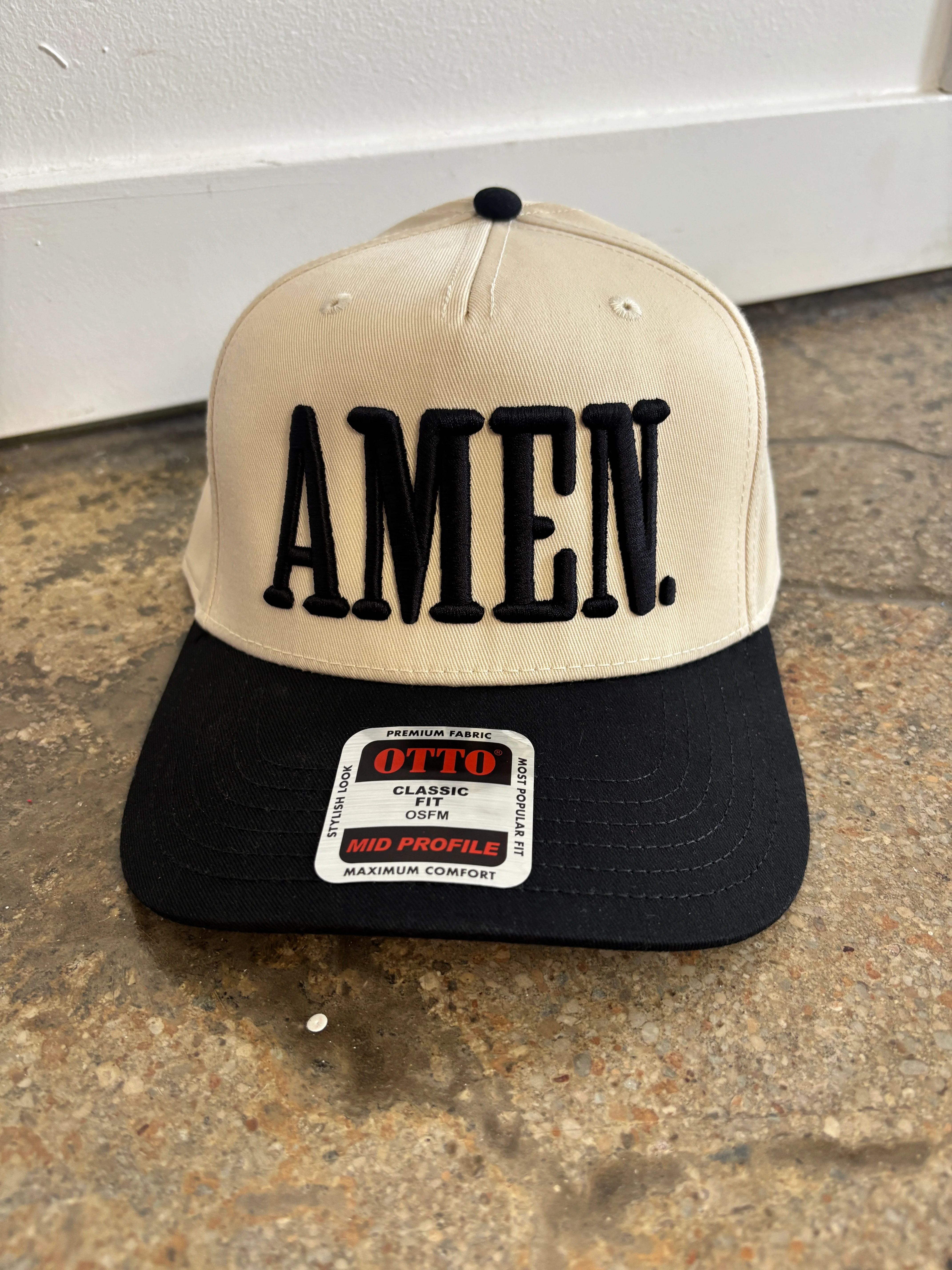 AMEN (3D) Trucker Hat - Image 4