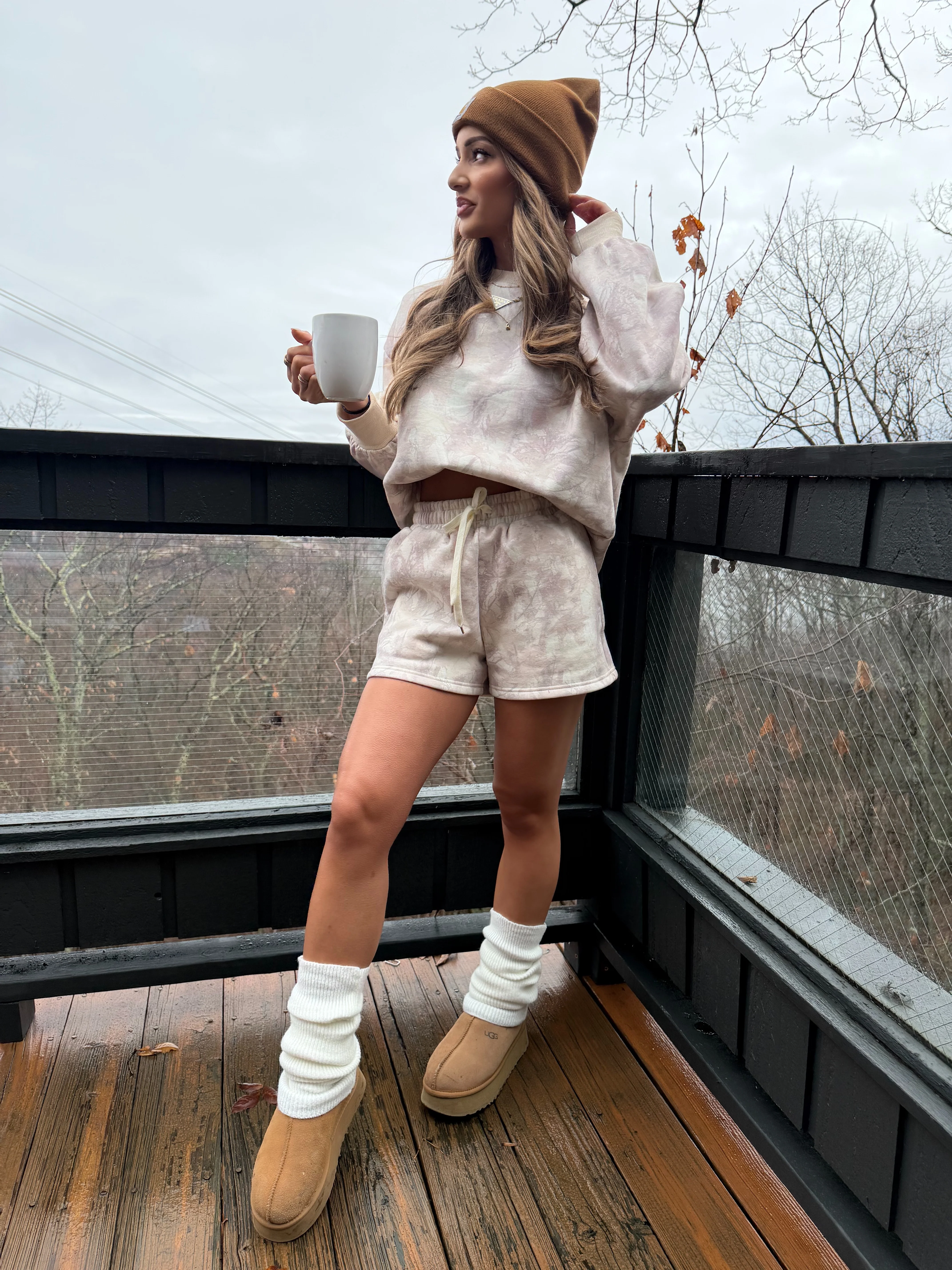 Aspen Pines Beige Camo Crewneck - Image 3