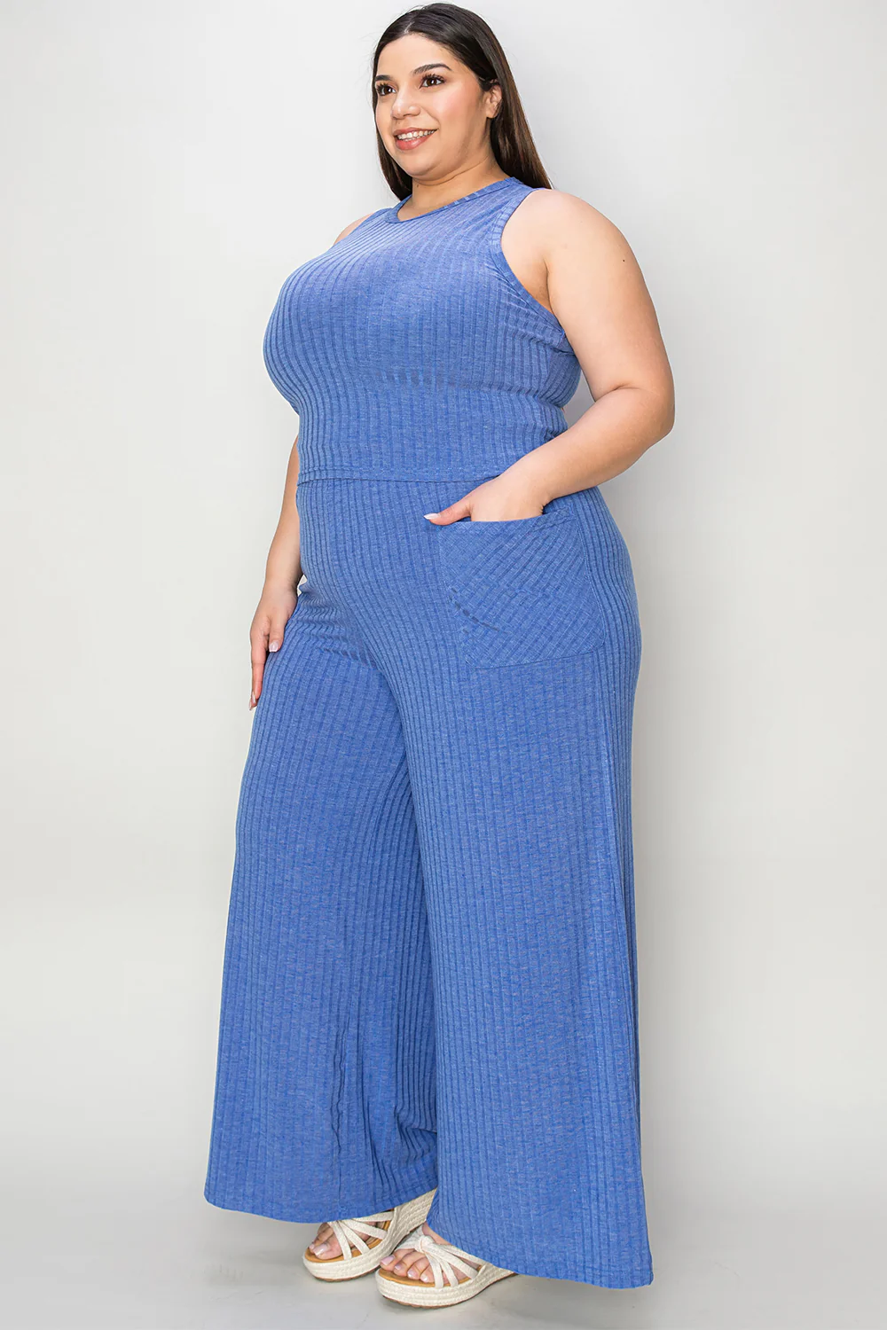 It Takes Two to Tango Tank and Wide Leg Pants Set - Image 20