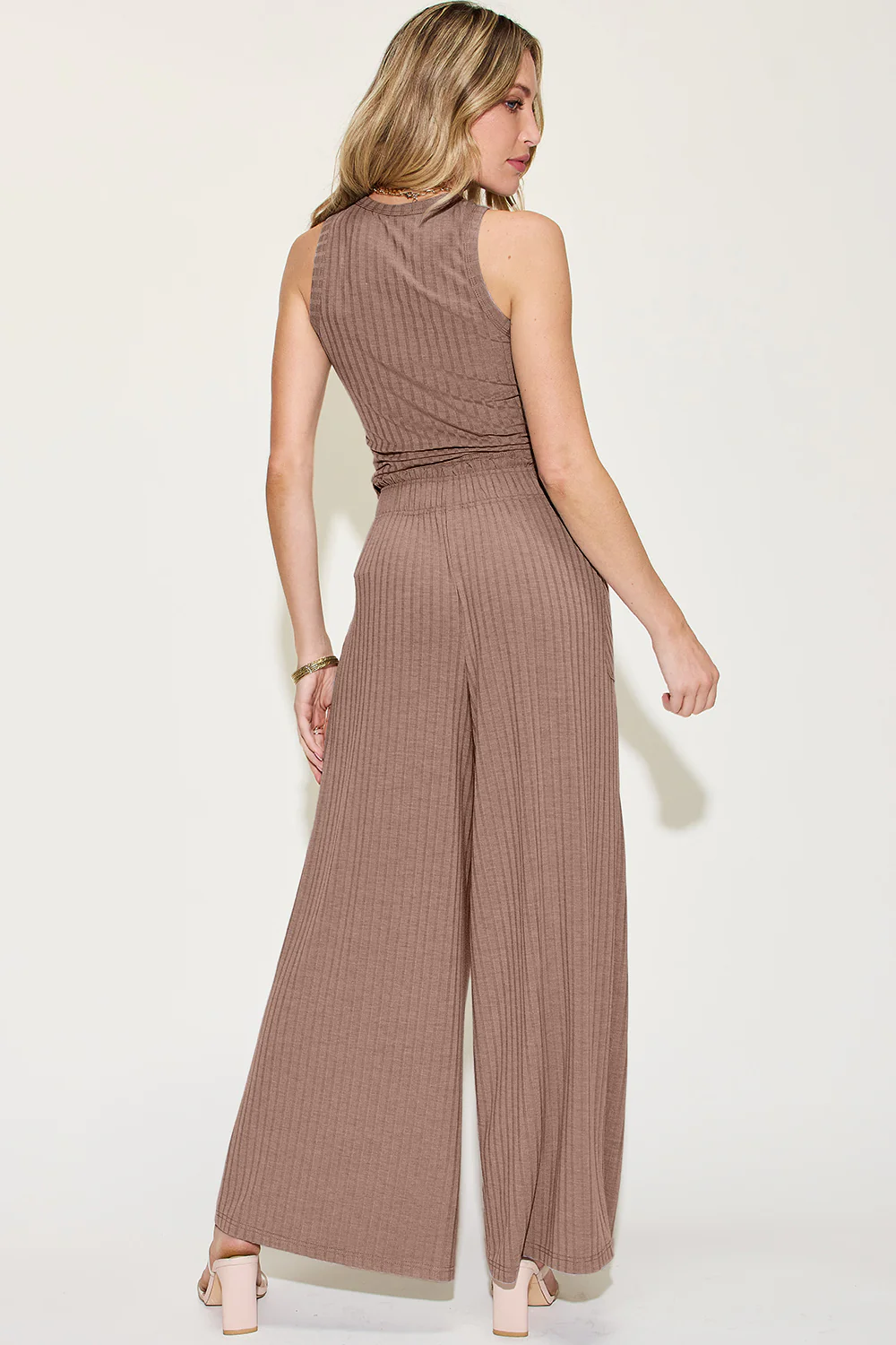 It Takes Two to Tango Tank and Wide Leg Pants Set - Image 25