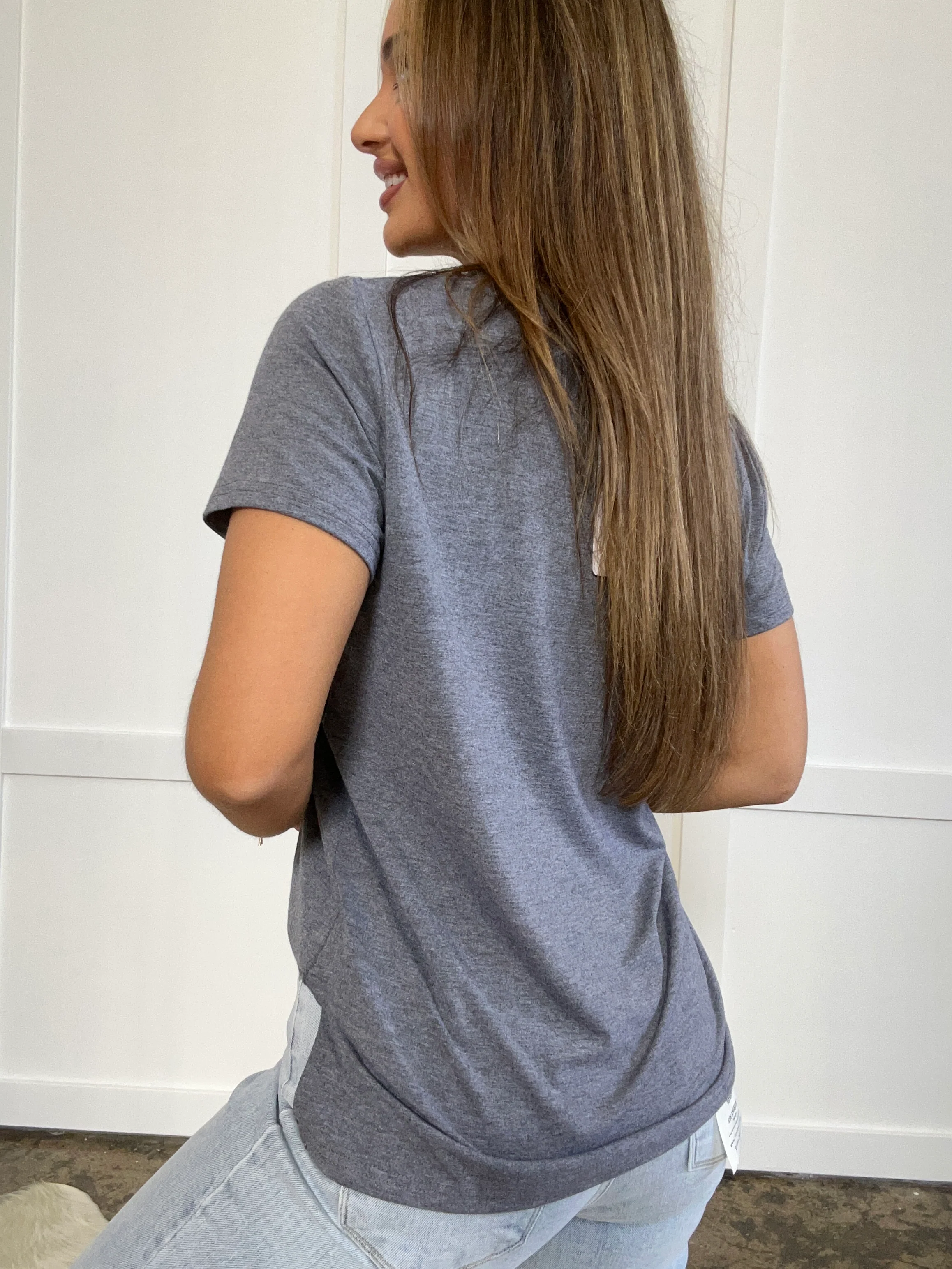 Renee Round Neck Short Sleeve T-Shirt - Image 13