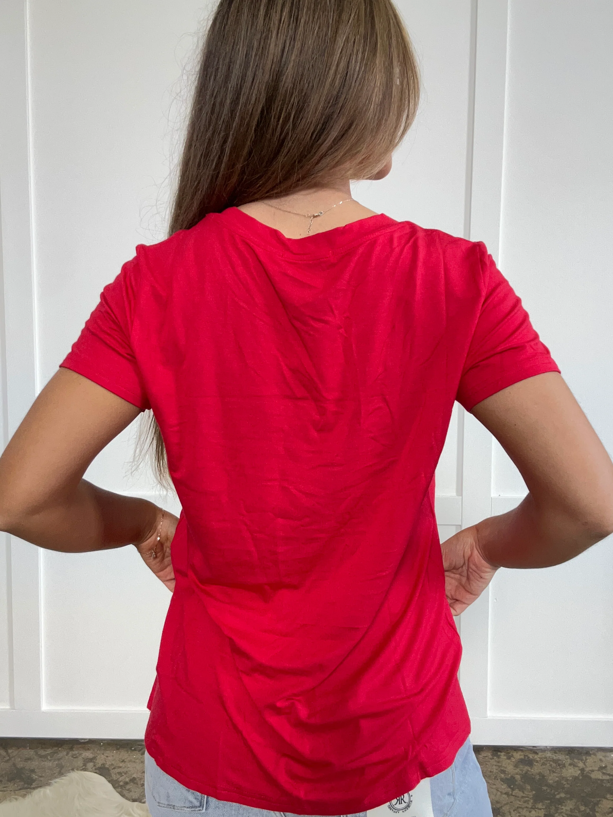 Renee Round Neck Short Sleeve T-Shirt - Image 16