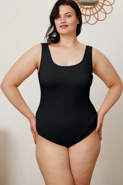 Basic Bae Full Size Square Neck Sleeveless Bodysuit - Image 11