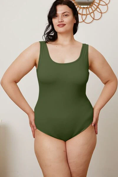 Basic Bae Full Size Square Neck Sleeveless Bodysuit - Image 33