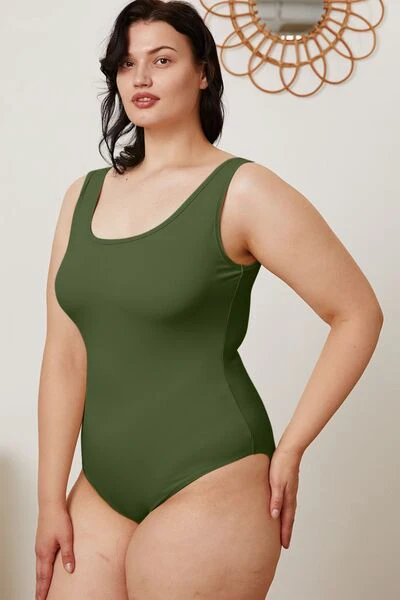 Basic Bae Full Size Square Neck Sleeveless Bodysuit - Image 34