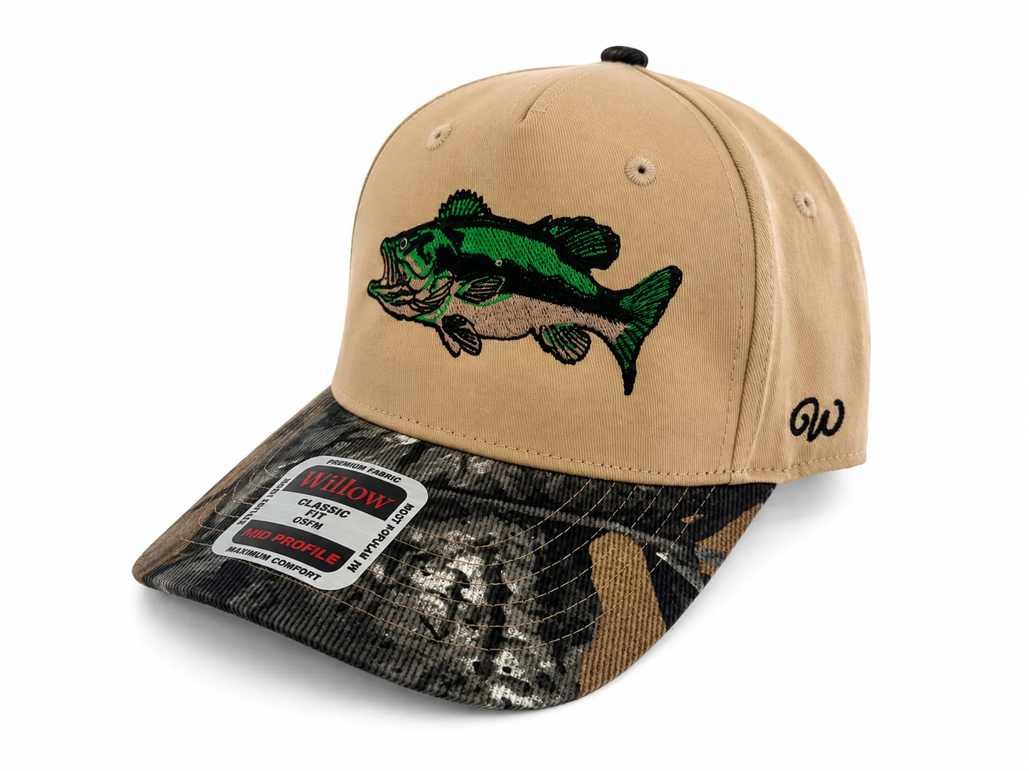 Bass Club Embroidered Trucker Hat - Image 3