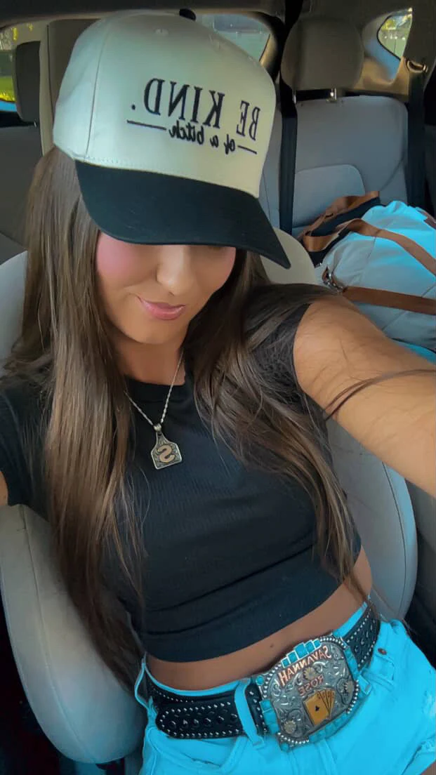 Be Kind. of a B Trucker Hat - Image 7