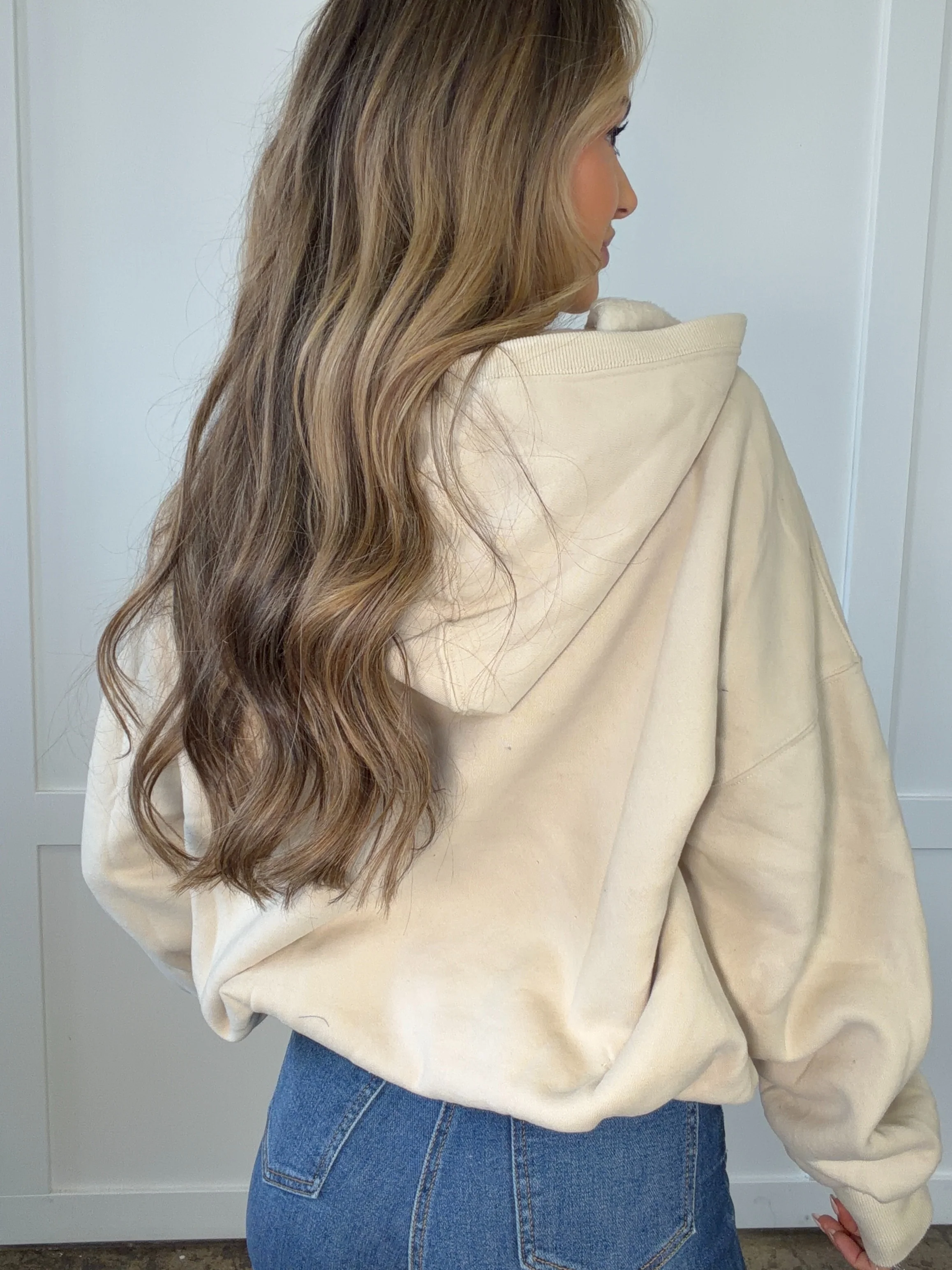 McKenna Half Zip Fleece Hoodie - Image 3