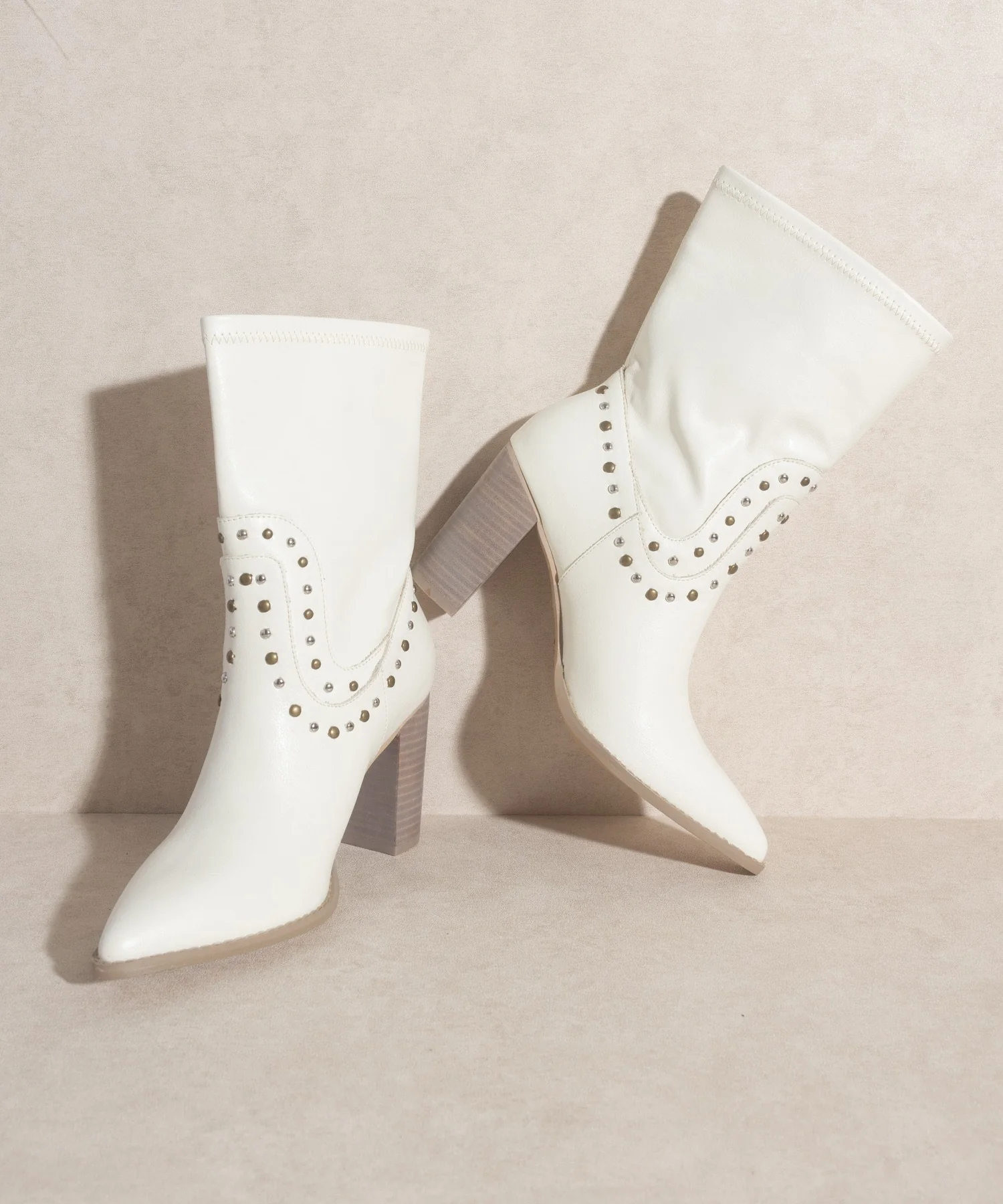 Cityscape Studded Boots - Image 6