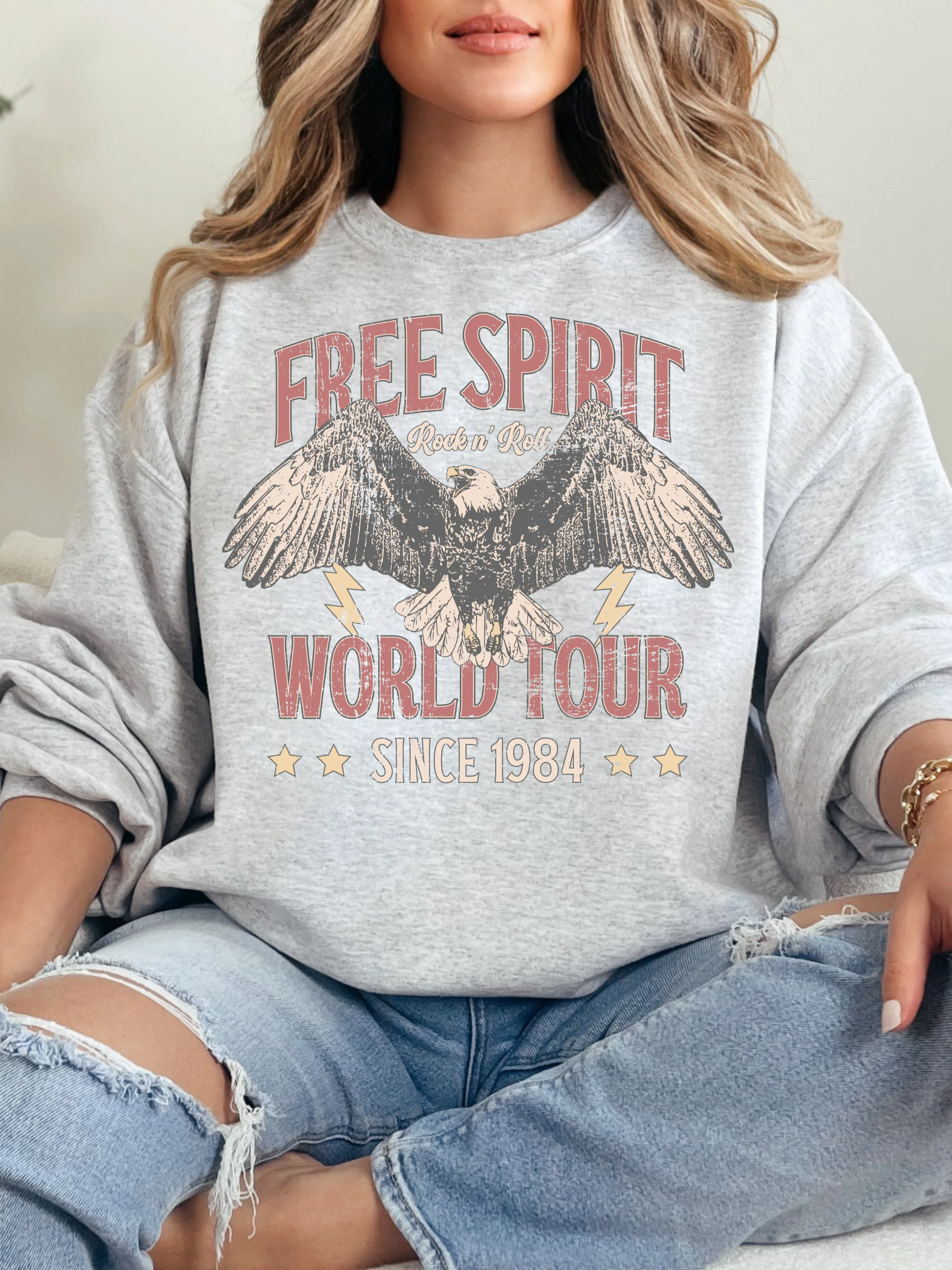 Free Spirit World Tour 1984 Graphic - Image 10