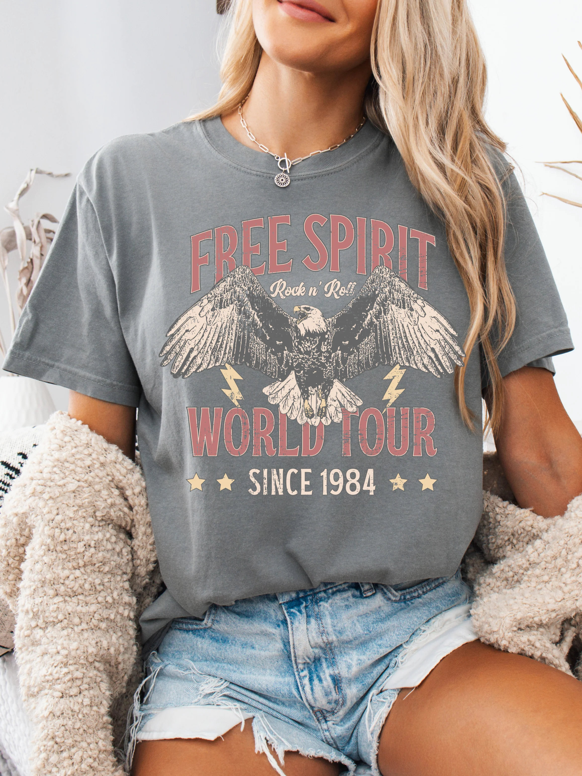 Free Spirit World Tour 1984 Graphic - Image 13