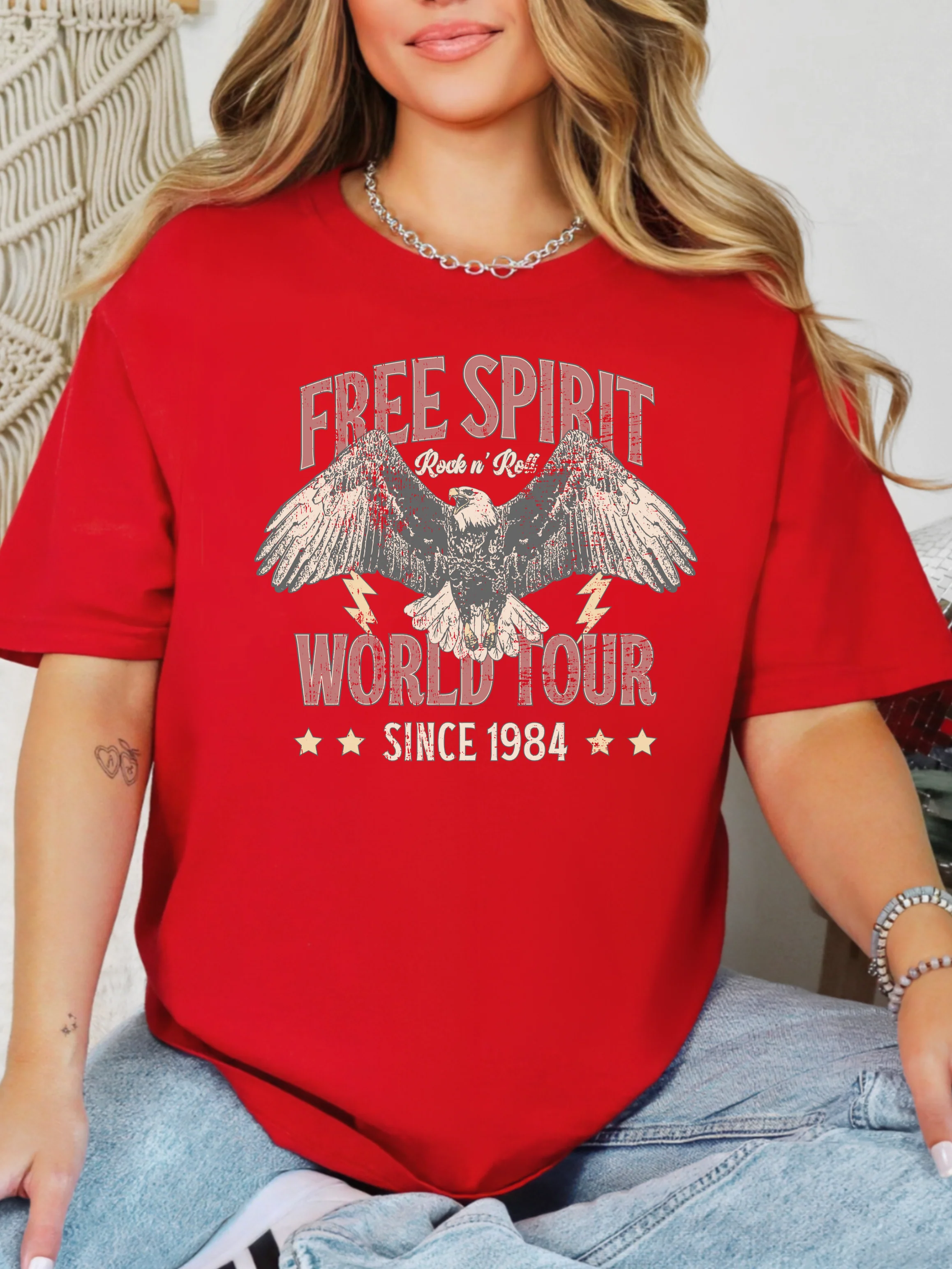 Free Spirit World Tour 1984 Graphic - Image 15