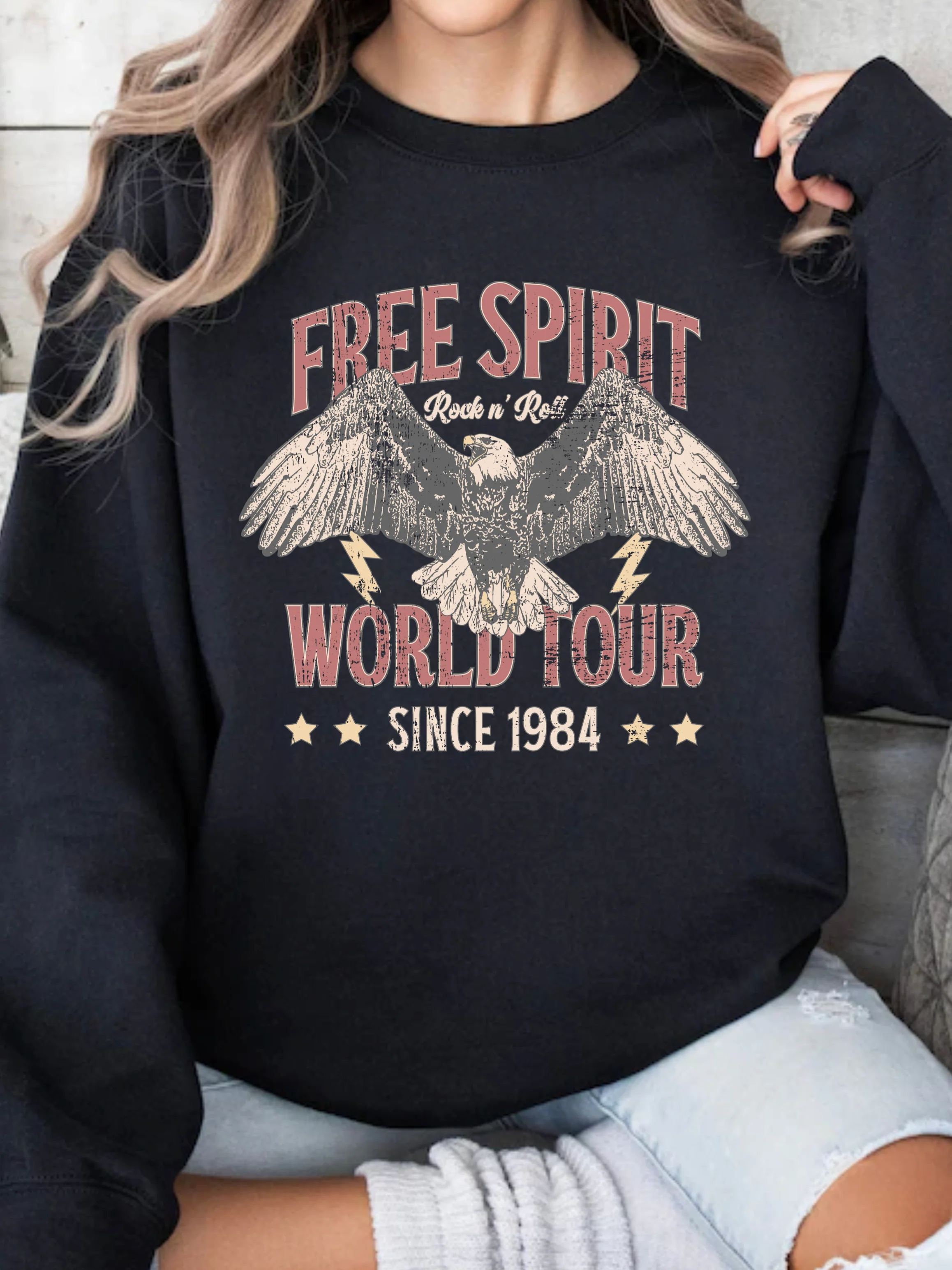 Free Spirit World Tour 1984 Graphic - Image 8