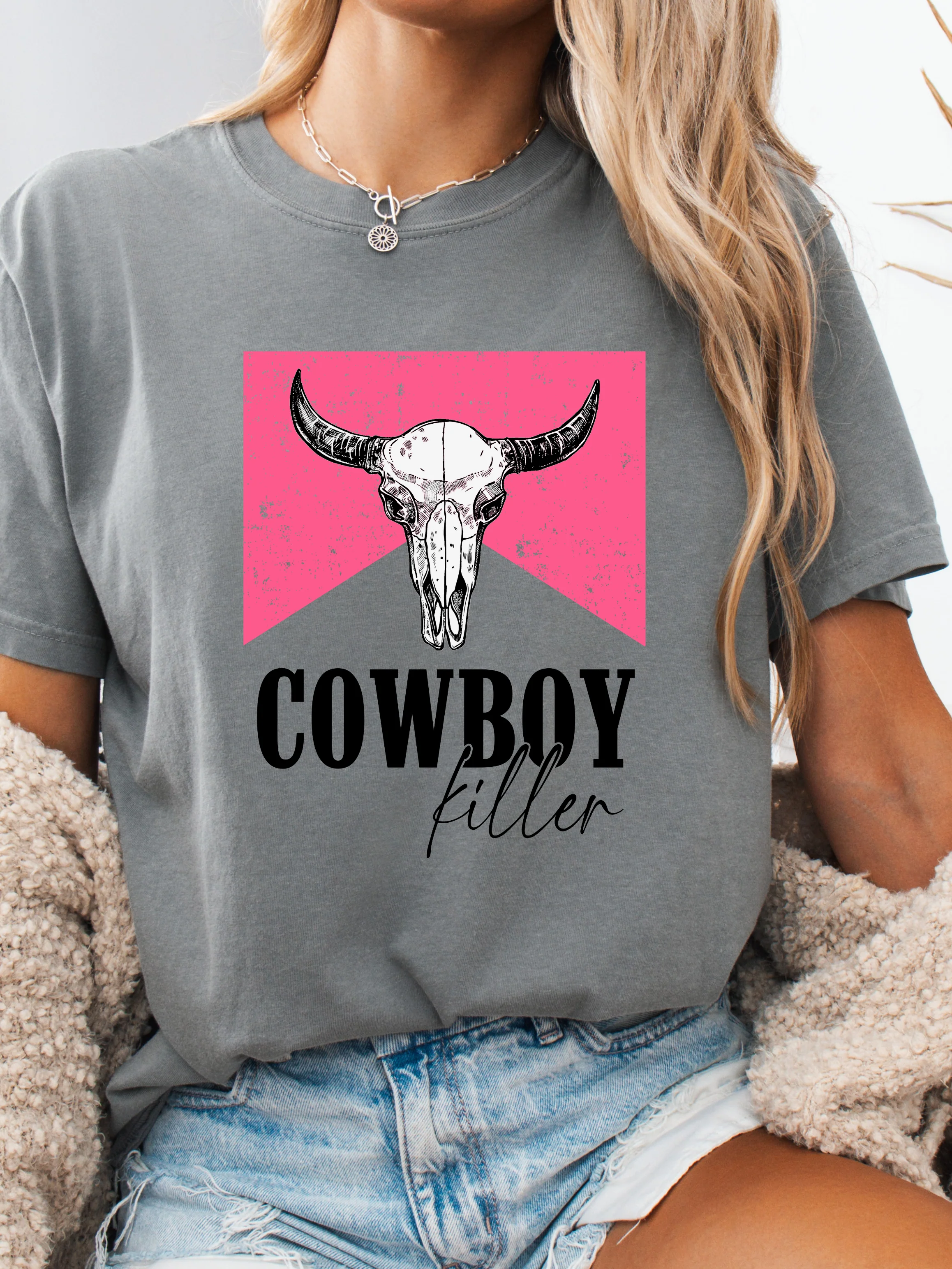 PINK Cowboy Kills Graphic - Image 6