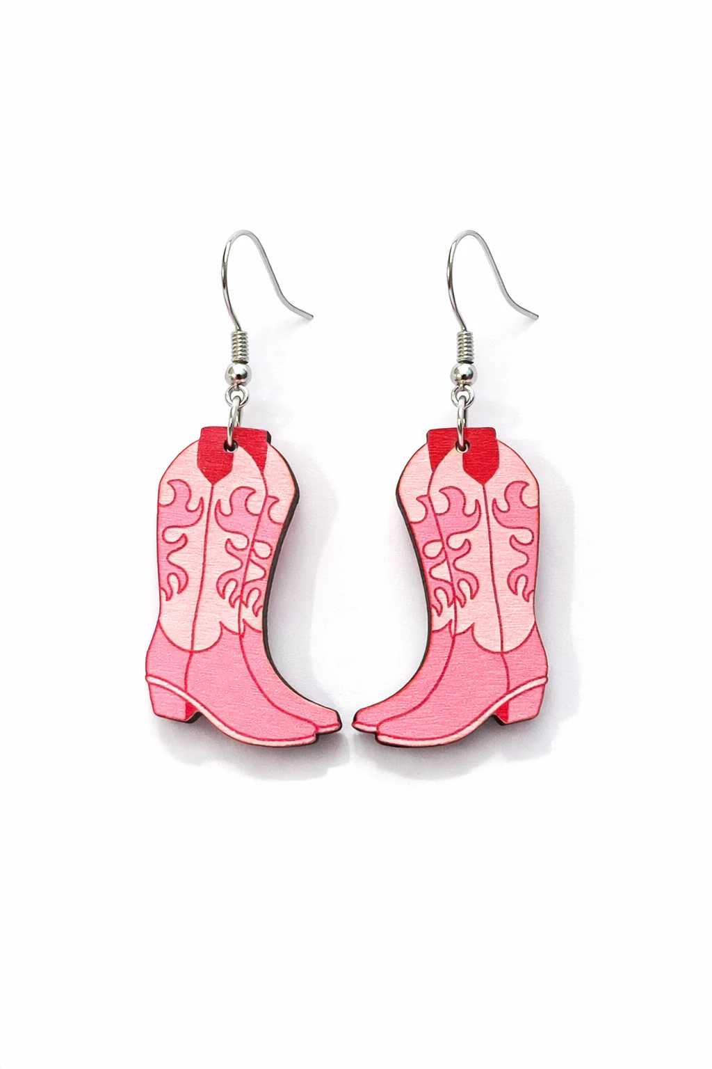 Southern Belle Cowgirl Boot Earrings - Image 3