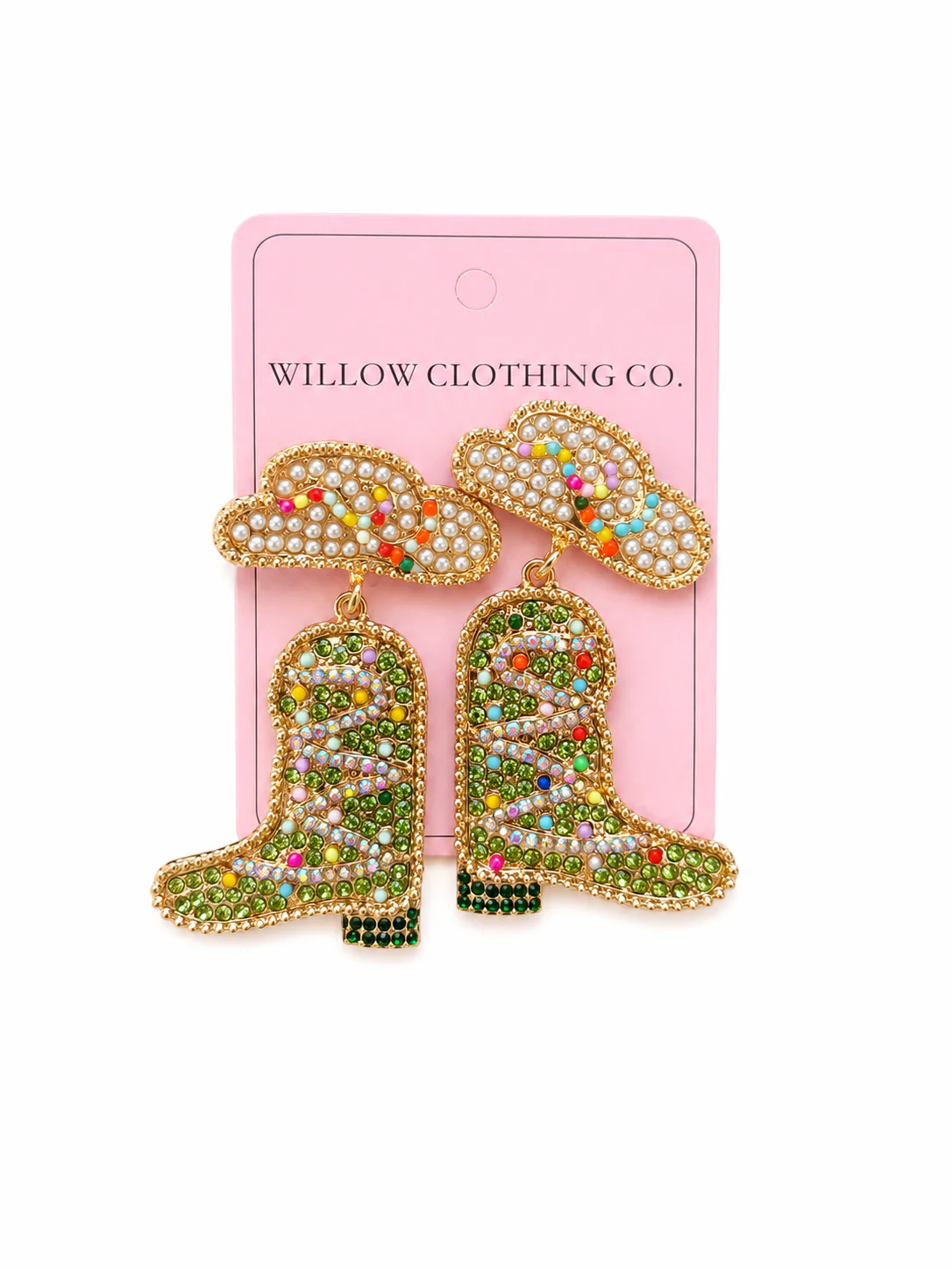 Rodeo Babe Cowgirl Earrings - Image 2