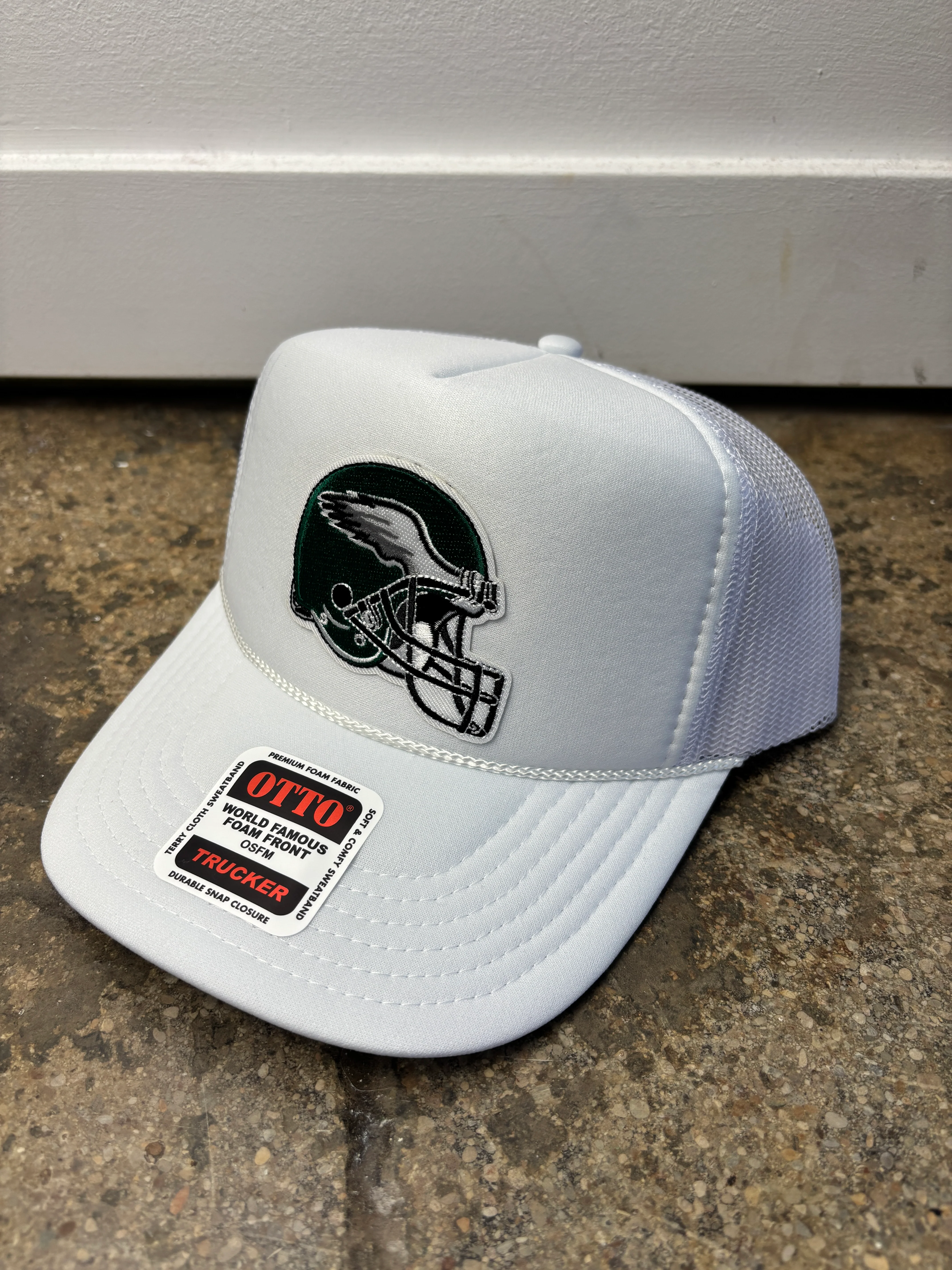 Eagles Patch Foam Trucker Hat - Image 2