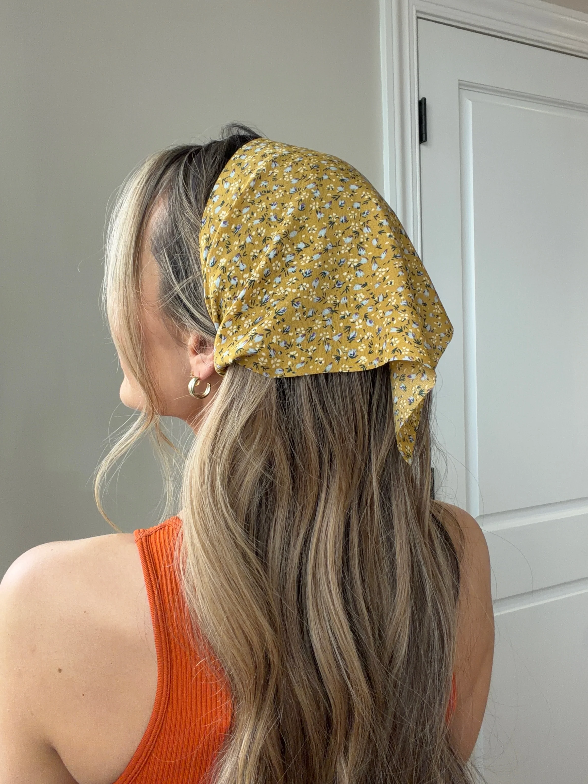 Faith Floral Bandana Headband Hair Scarf - Image 12