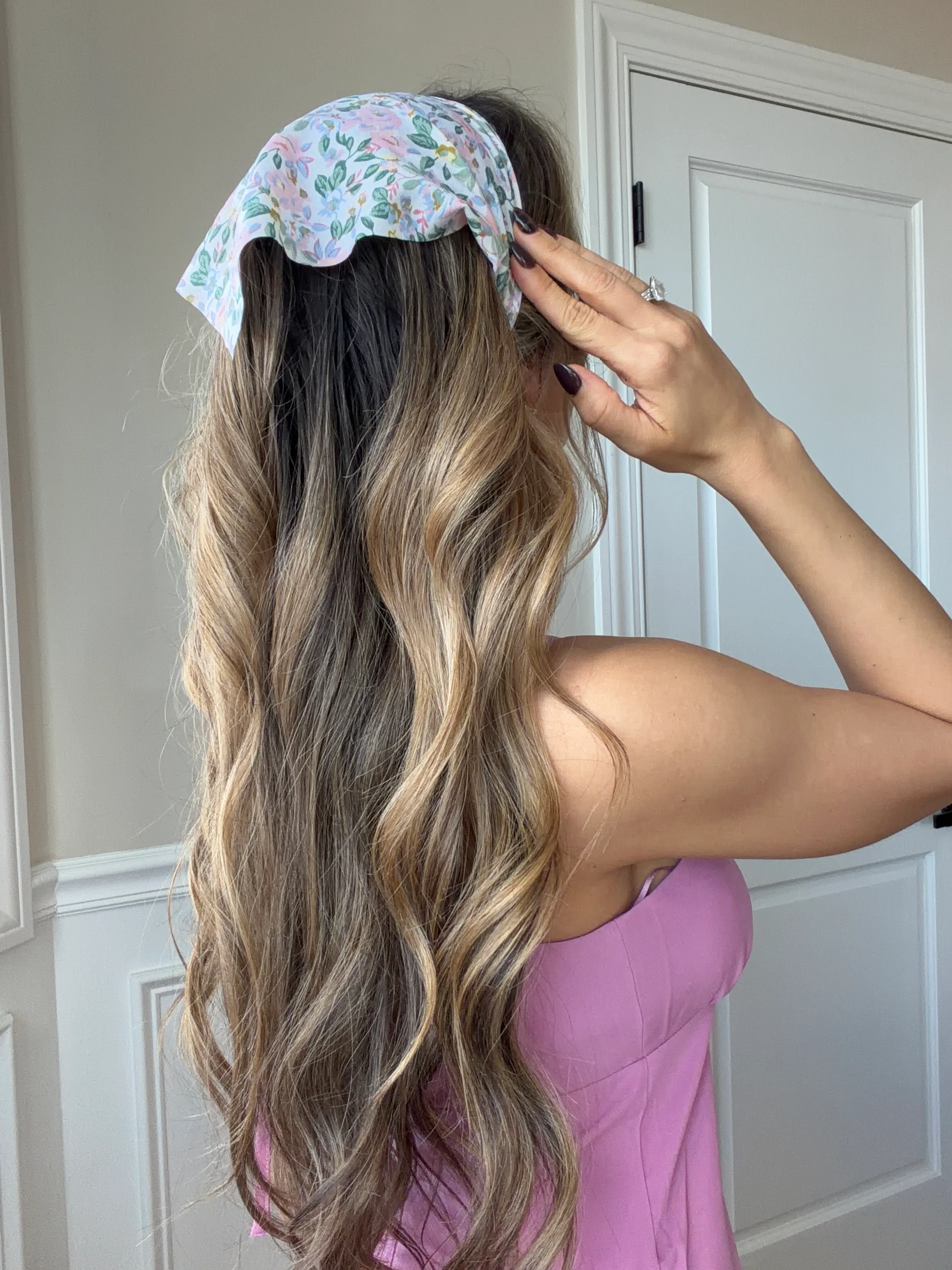 Faith Floral Bandana Headband Hair Scarf - Image 20