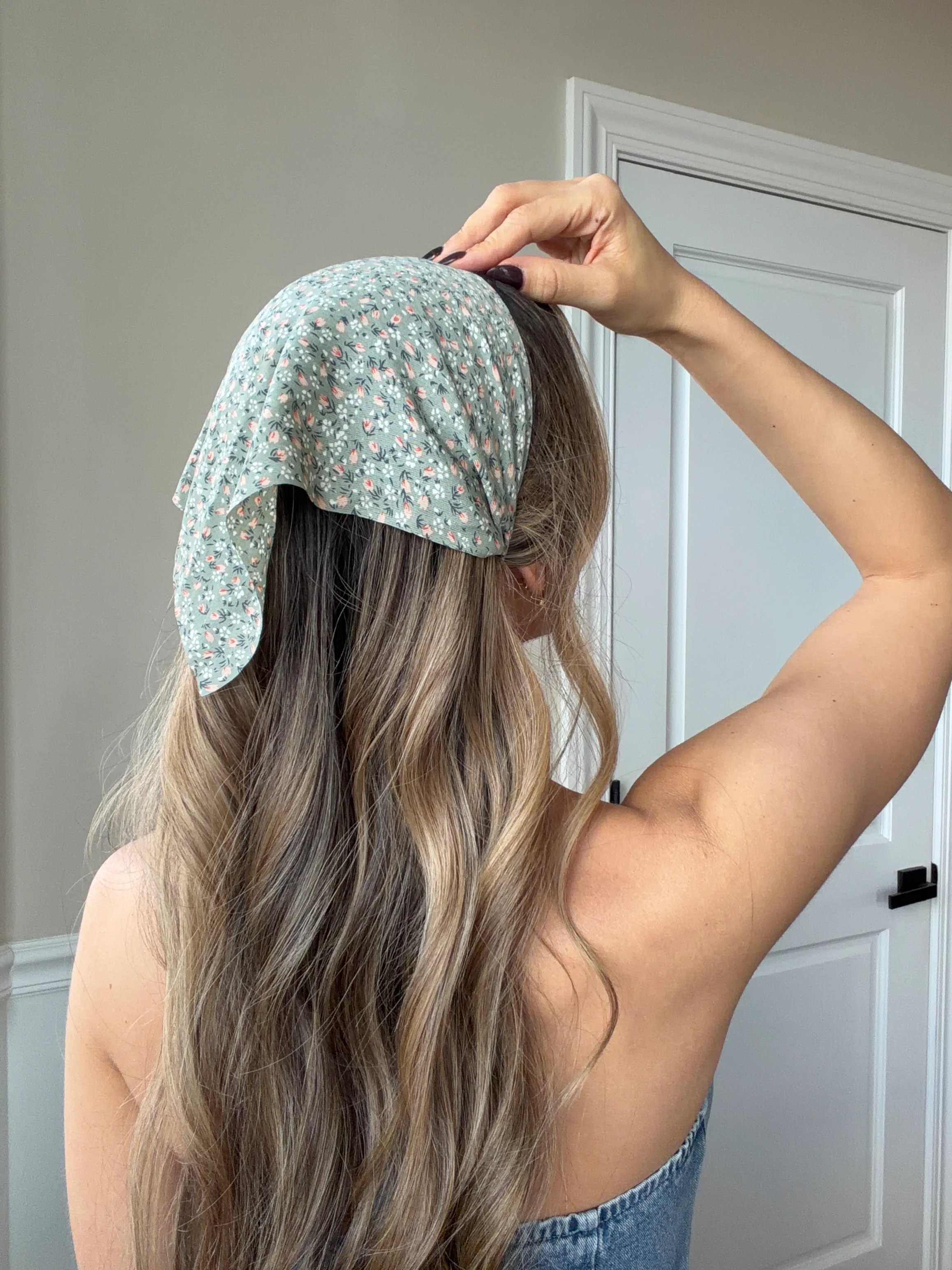 Faith Floral Bandana Headband Hair Scarf - Image 22