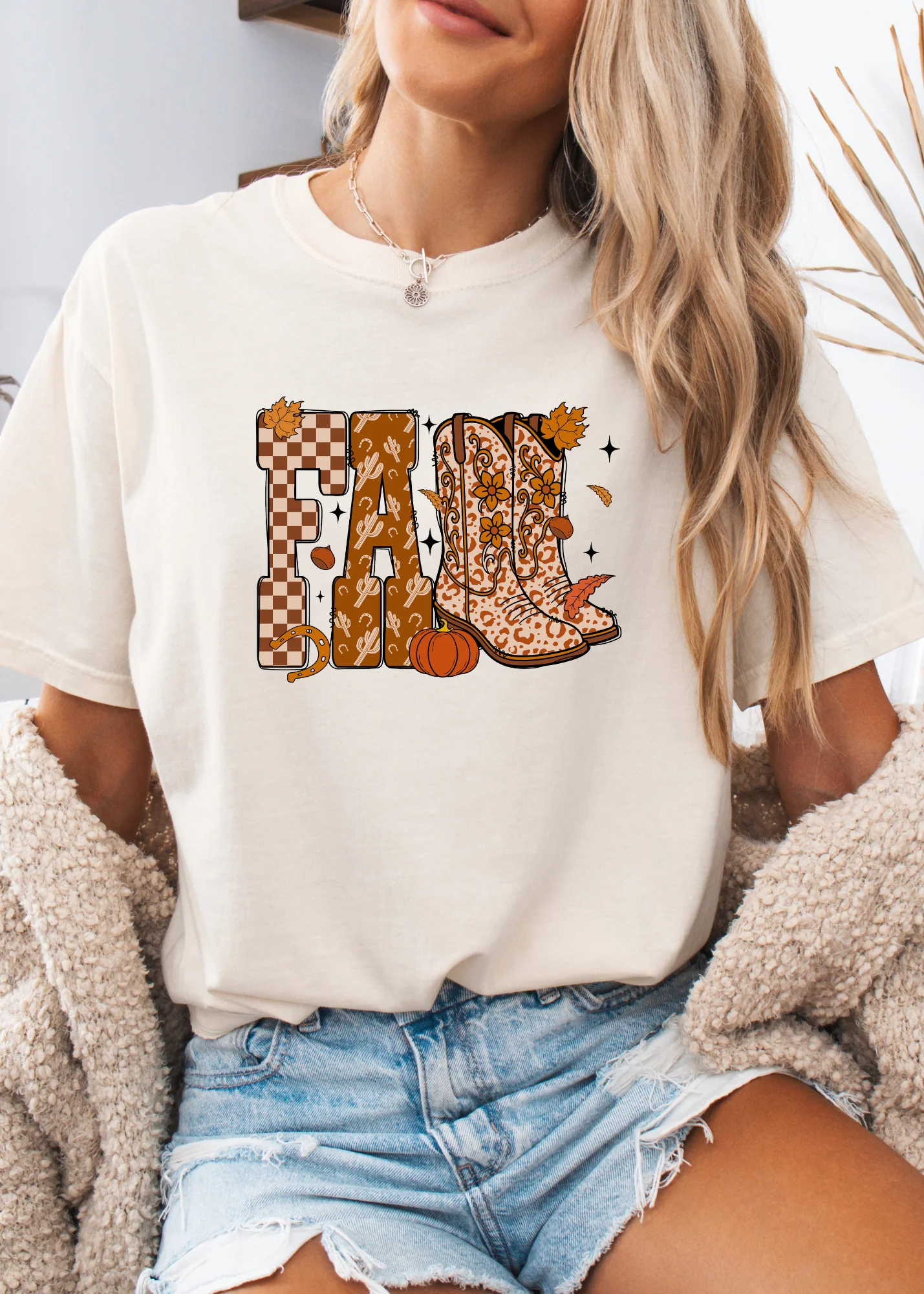 Fall Cowboy Graphic