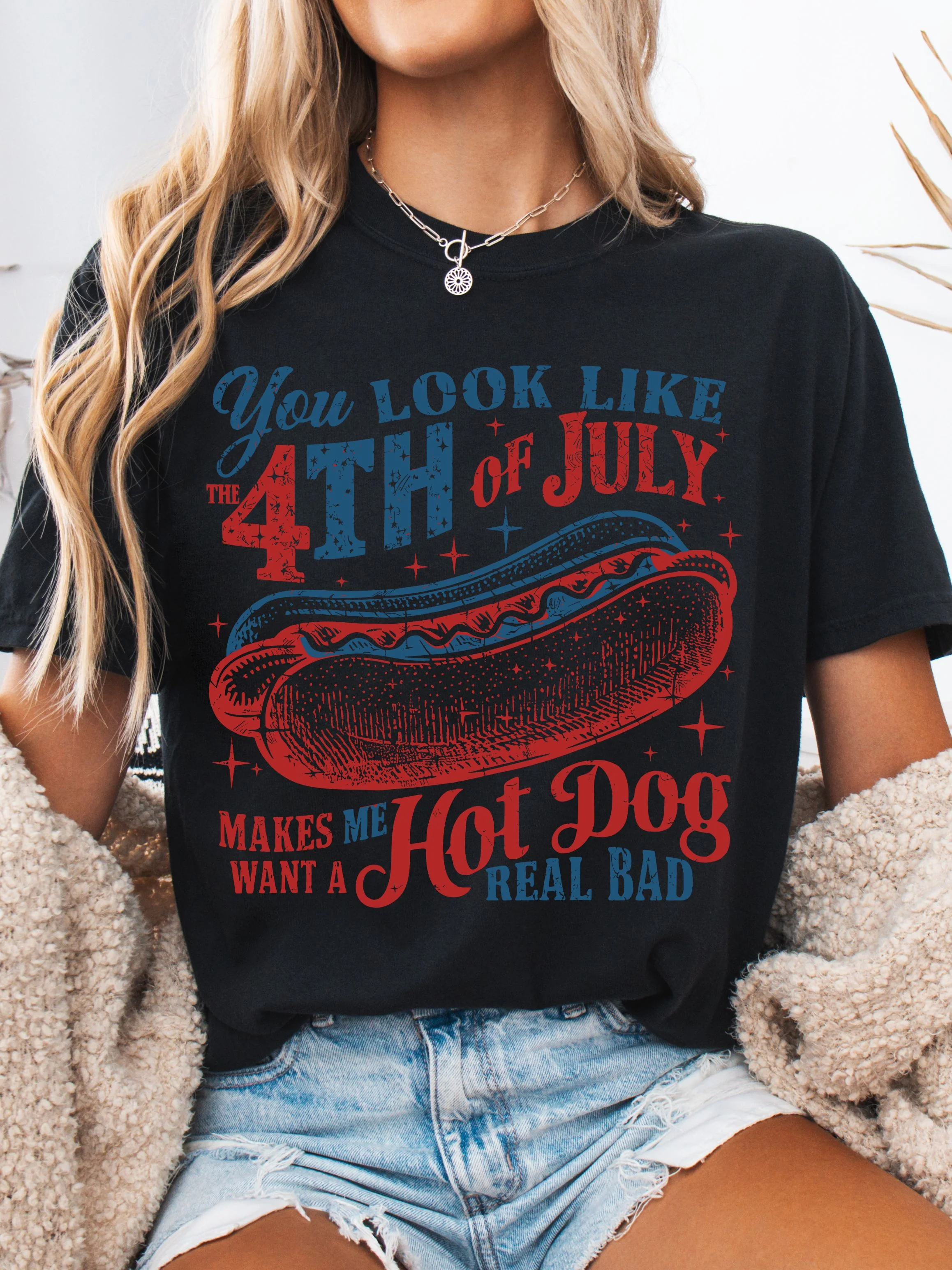 You Look Like The 4th Of July Graphic Tee - Image 2