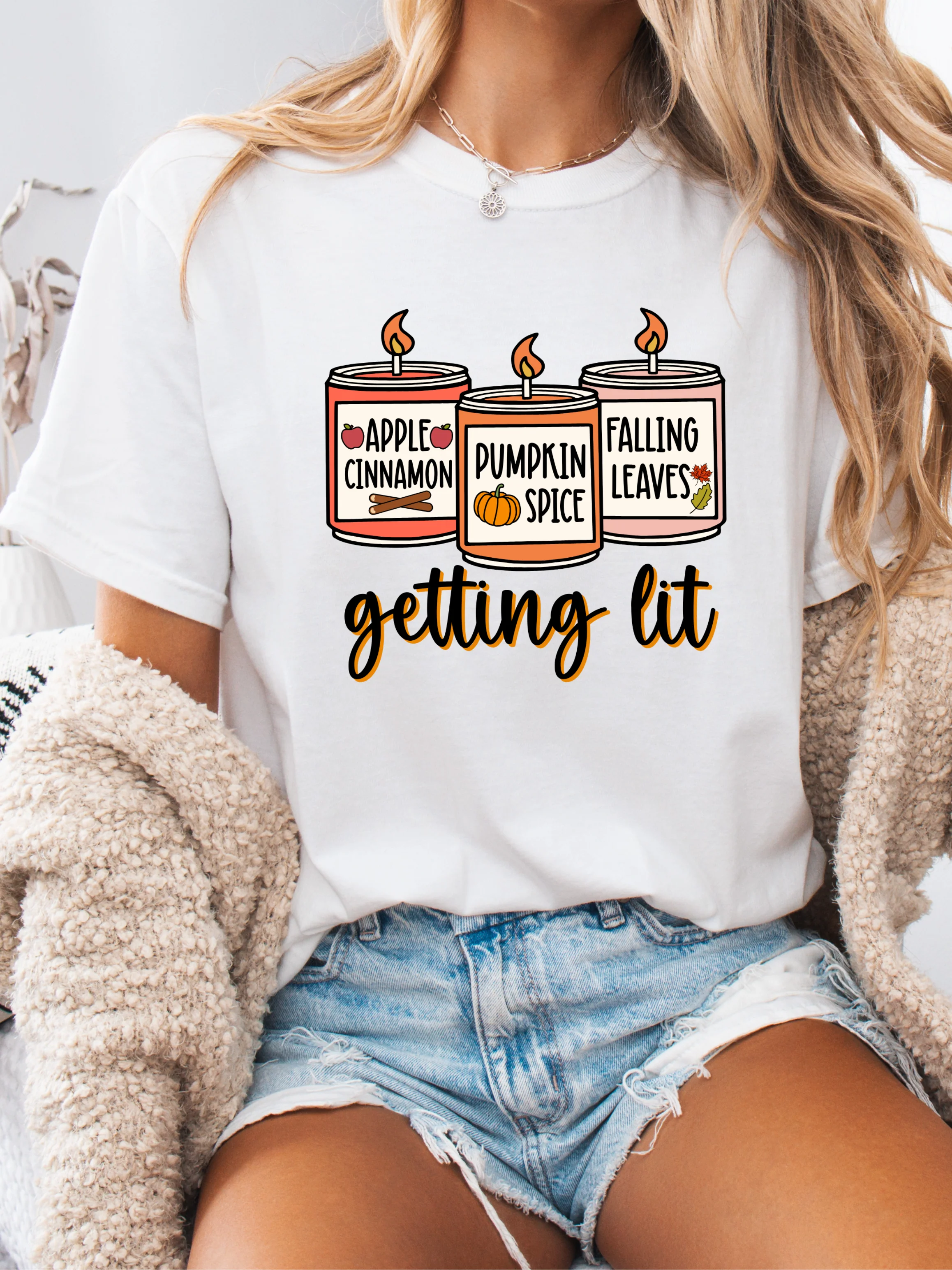 Getting Lit For Fall Graphic - Image 3