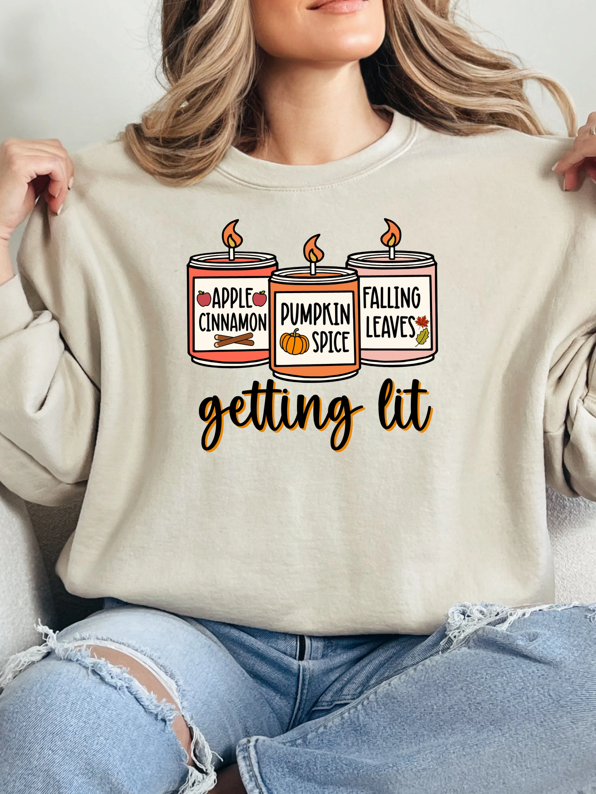 Getting Lit For Fall Graphic - Image 4