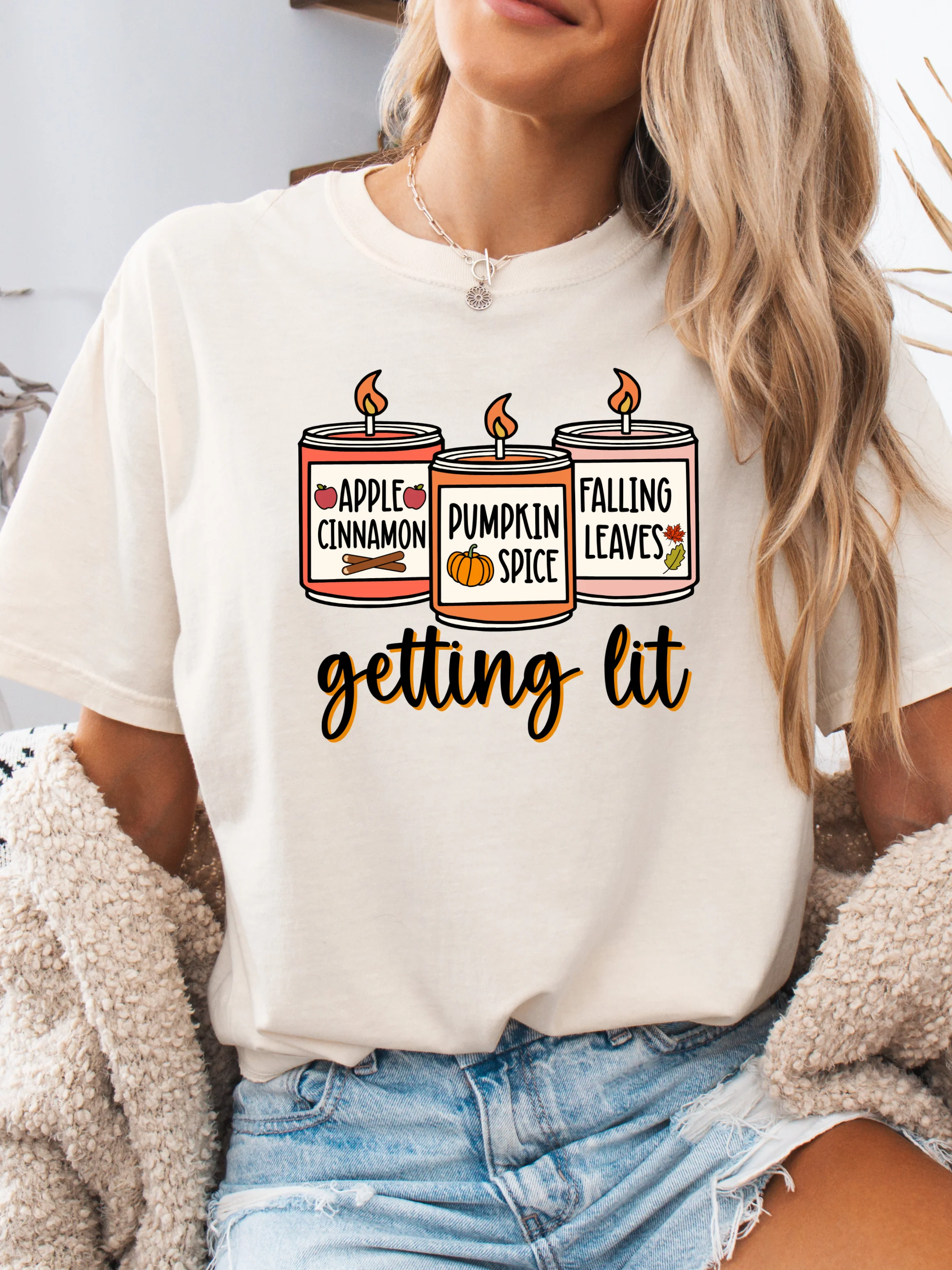 Getting Lit For Fall Graphic - Image 7