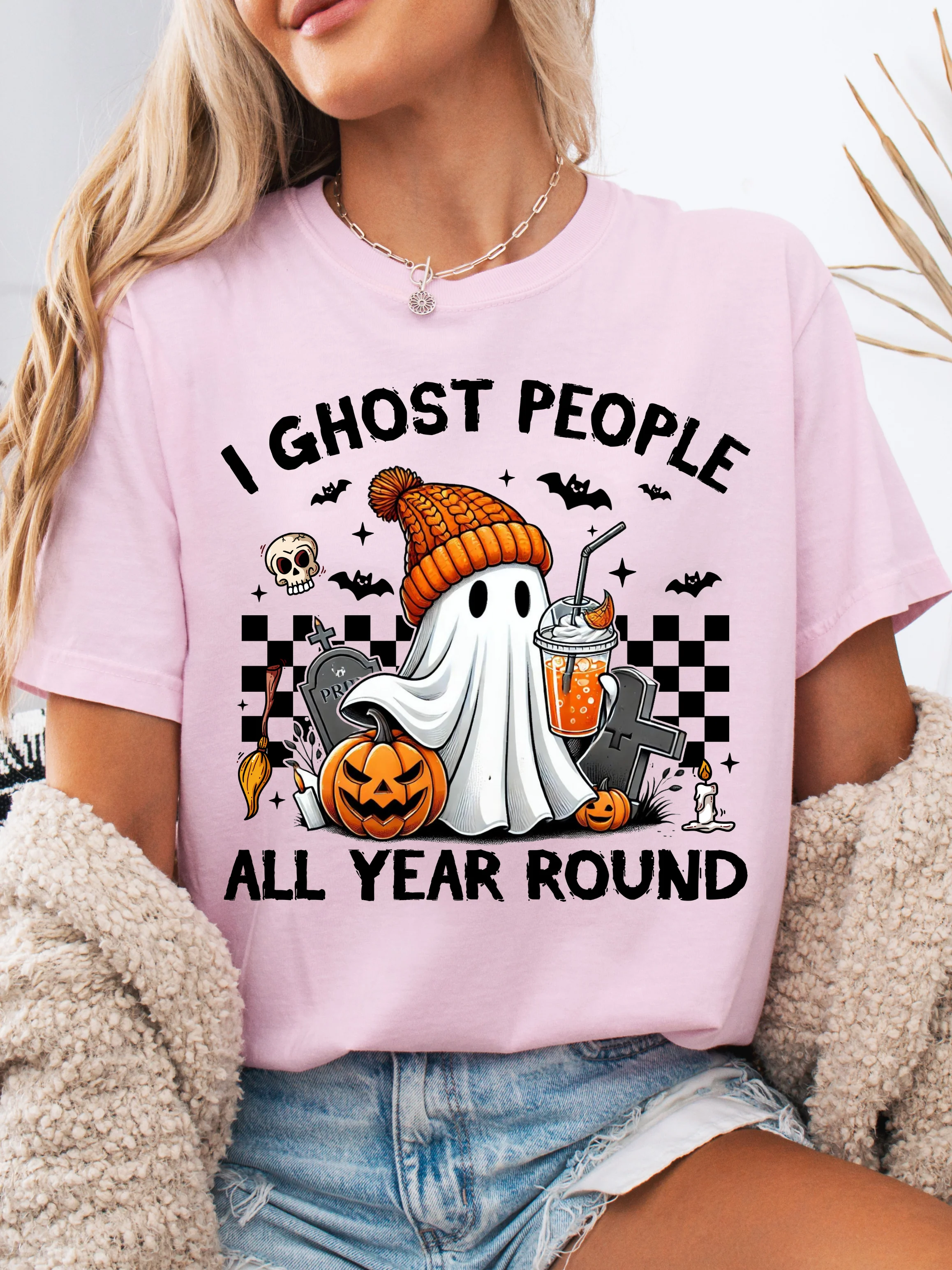 Ghost People All Year Round Graphic - Image 11