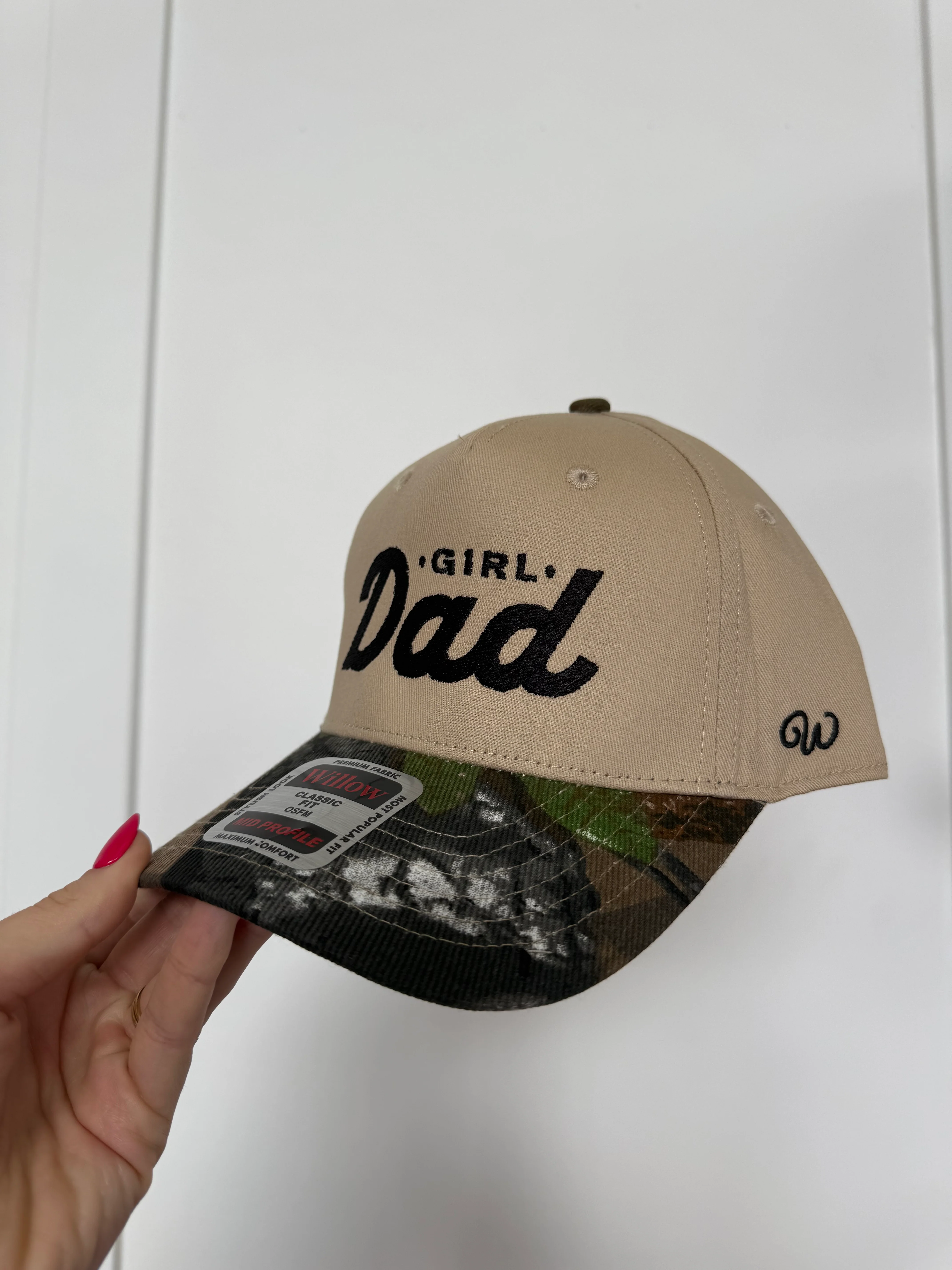 Girl Dad Embroidered Trucker Hat - Image 3