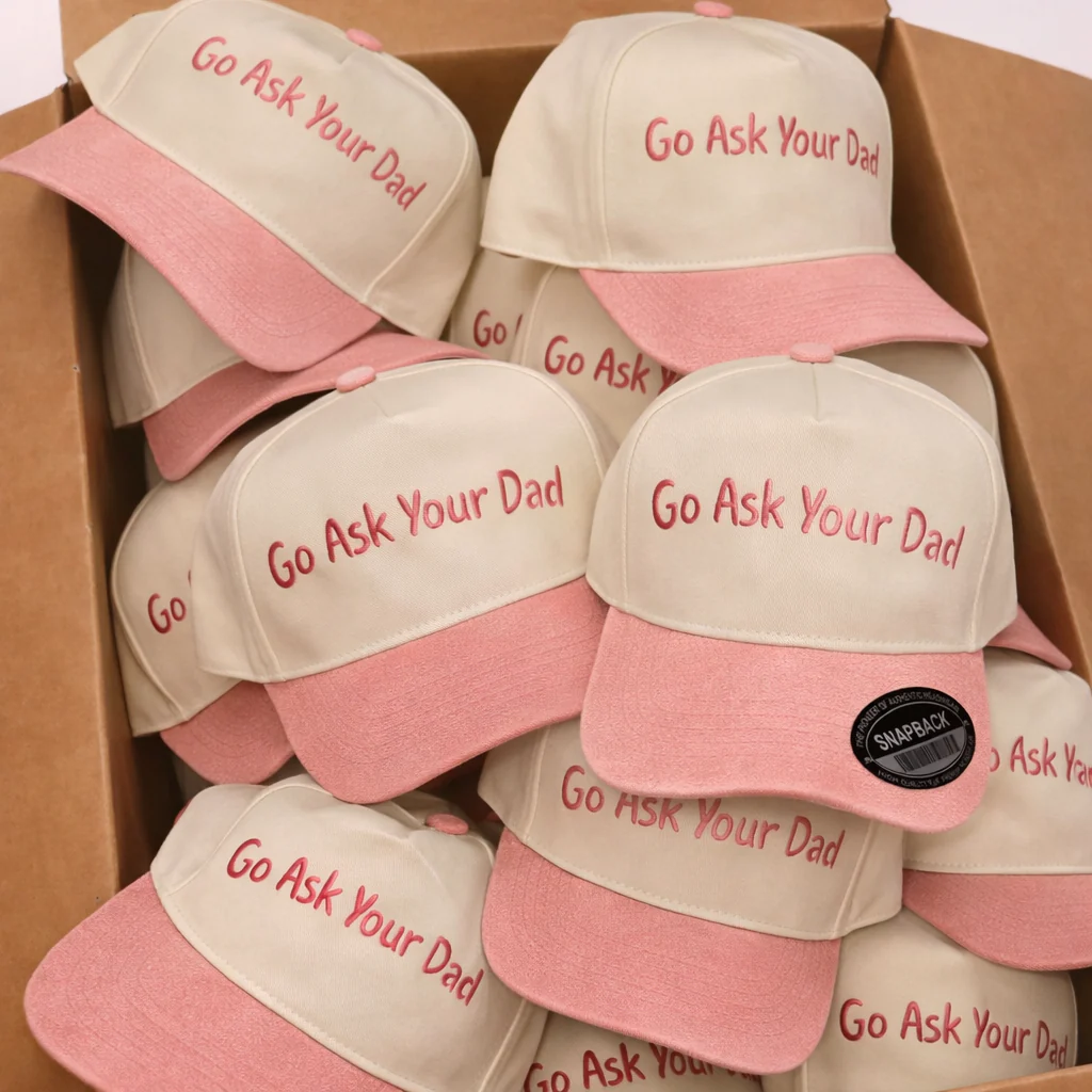 Go Ask Your Dad Trucker Hat - Image 7