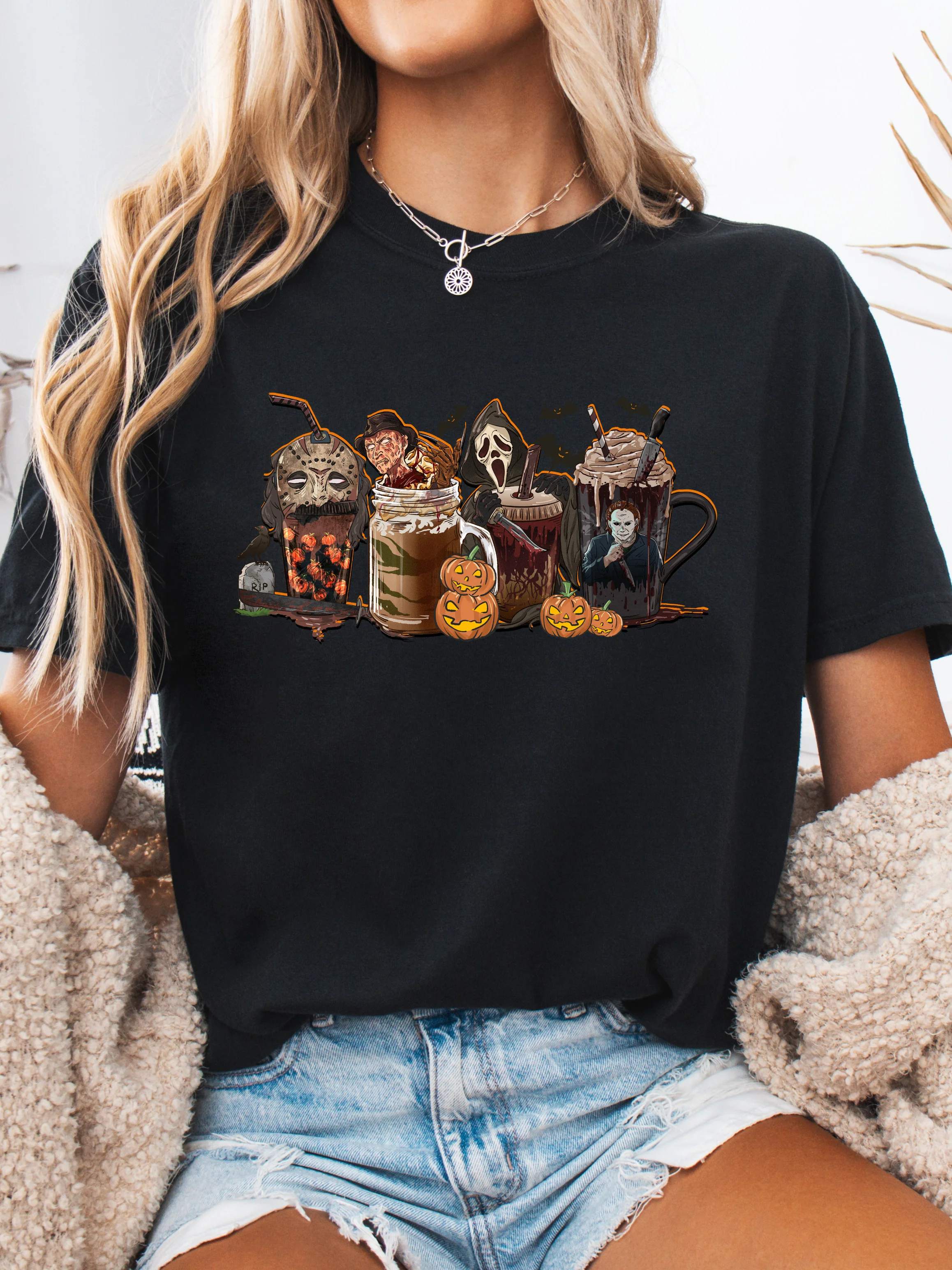 Halloween Coffee House Graphic - Image 10