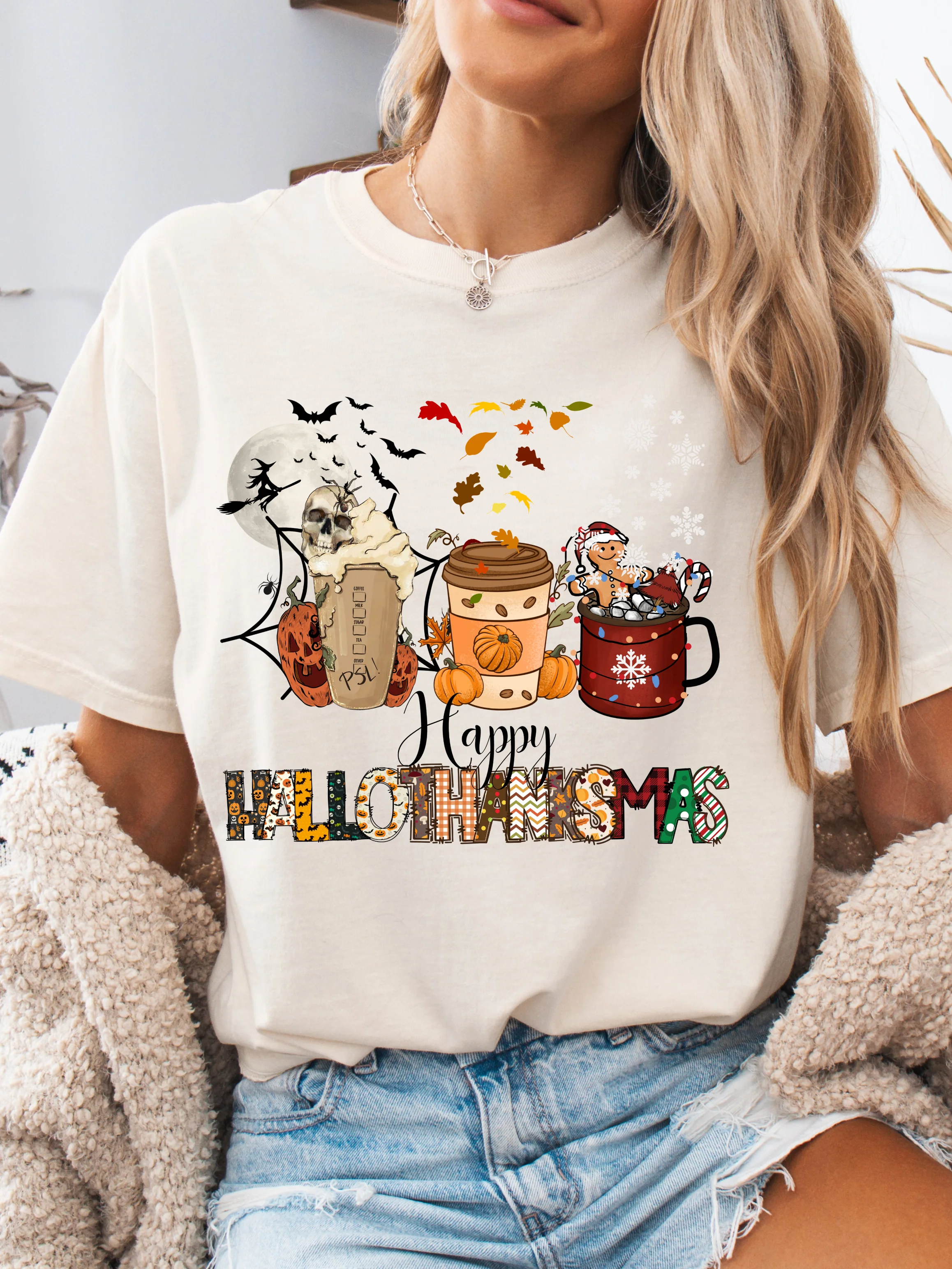 Happy Hallothankmas Graphic - Image 8