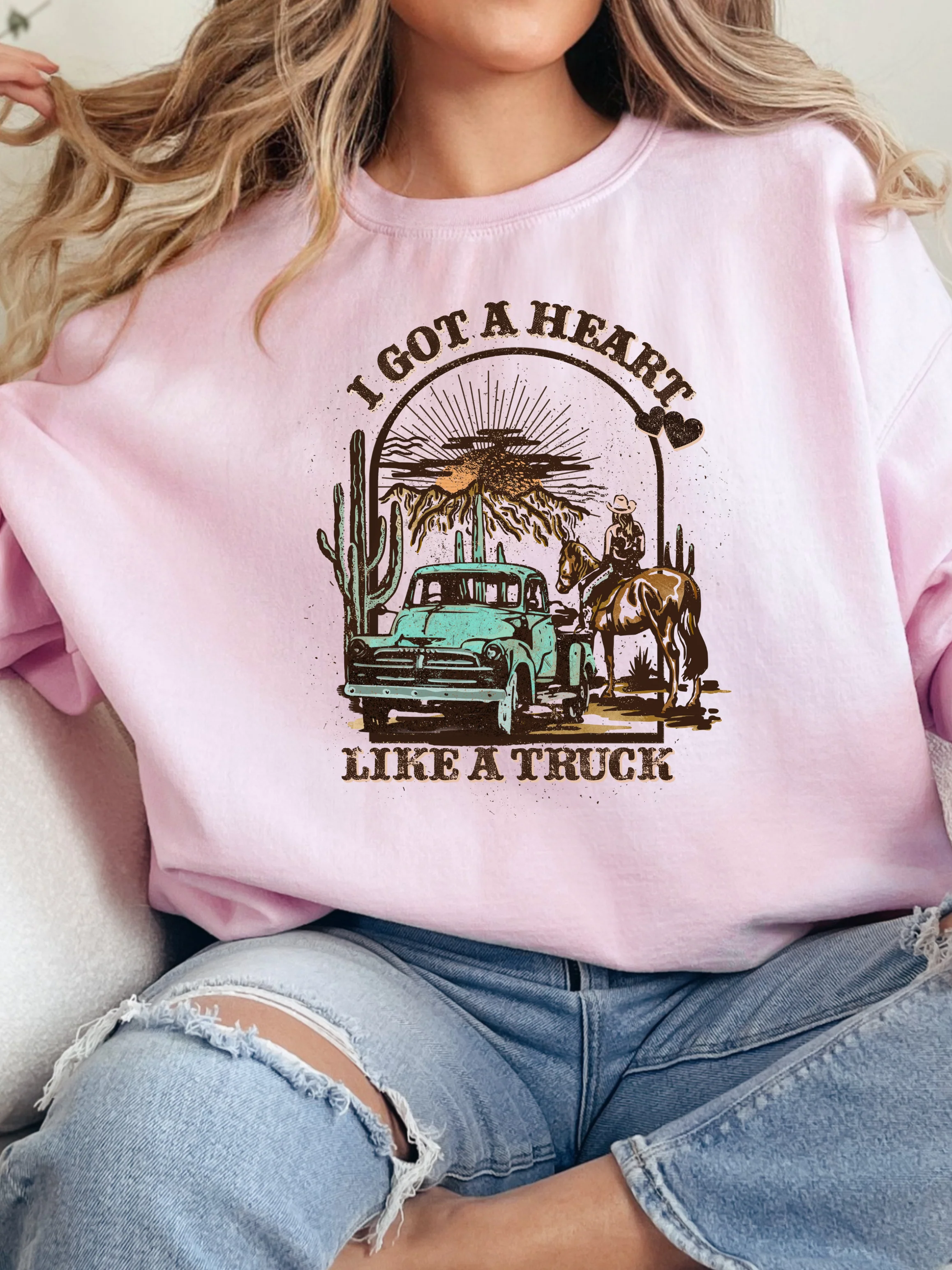Heart Like A Truck Graphic - Image 2