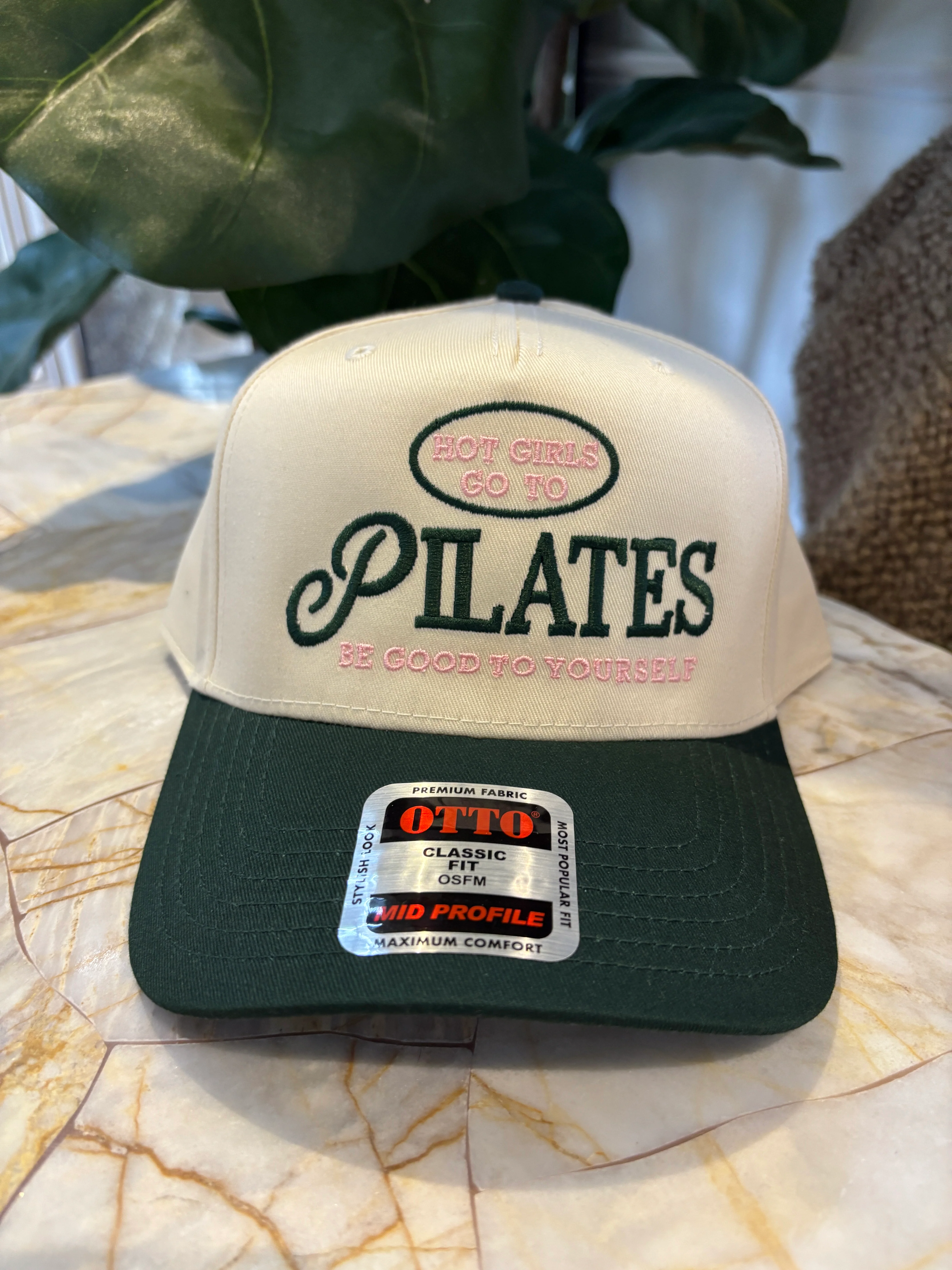 Hot Girls Go To PILATES Trucker Hat - Image 2