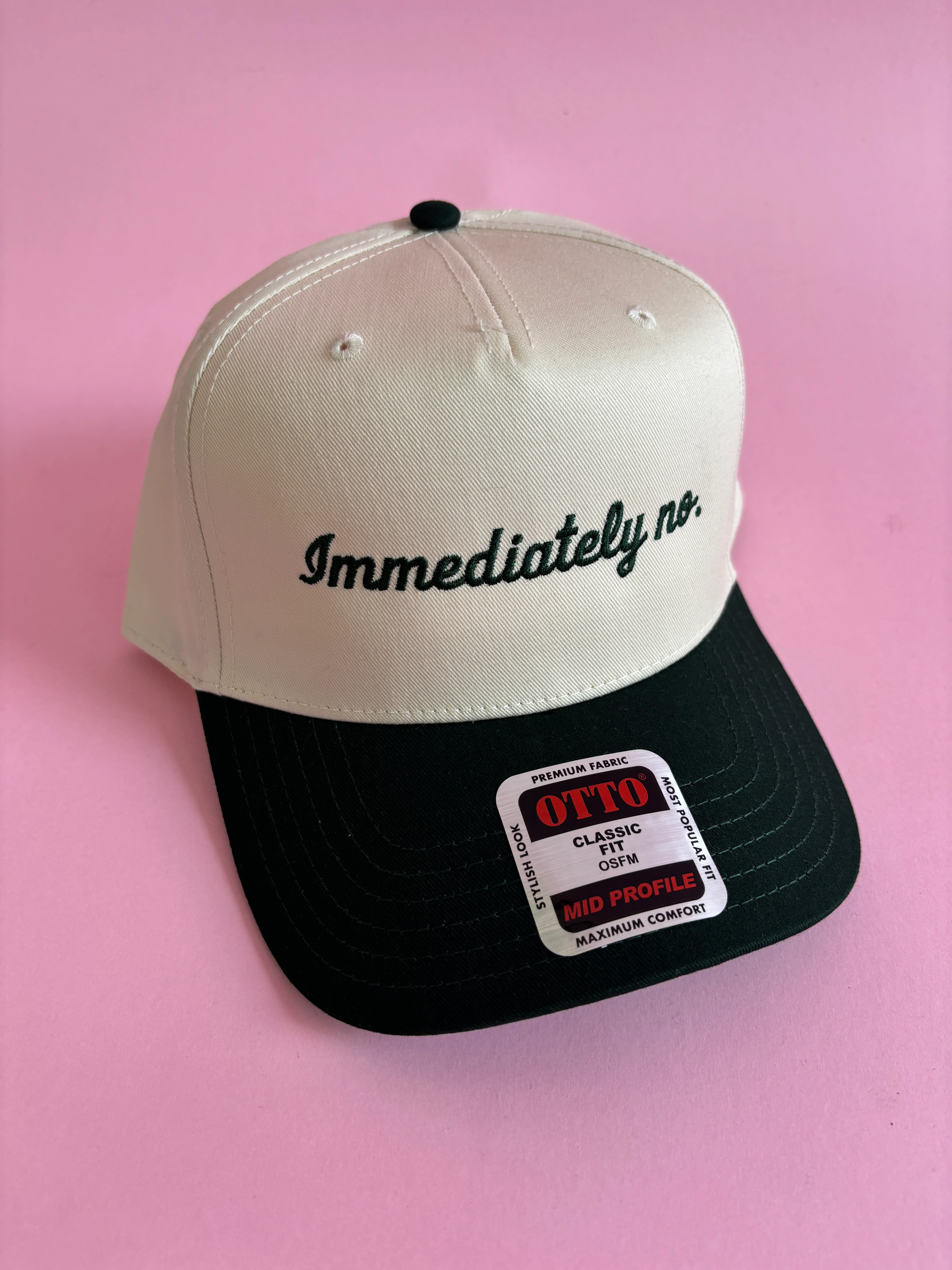 Immediately No. Trucker Hat - Image 4