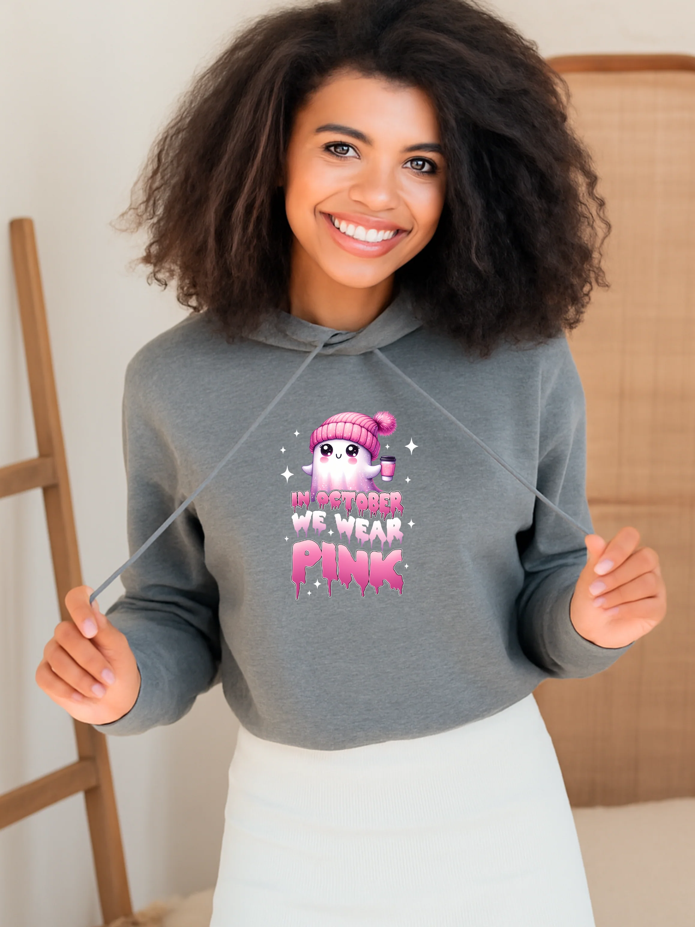 In October we Wear Pink Graphic - Image 13