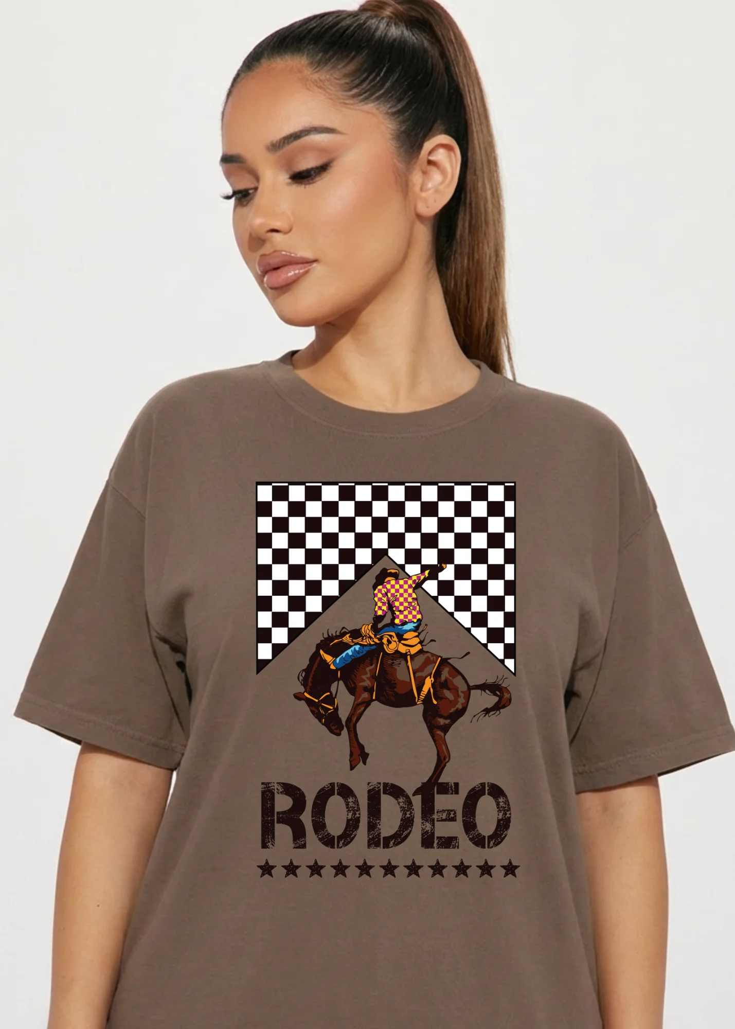 Let's Go To The Rodeo Graphic Tee - Image 7