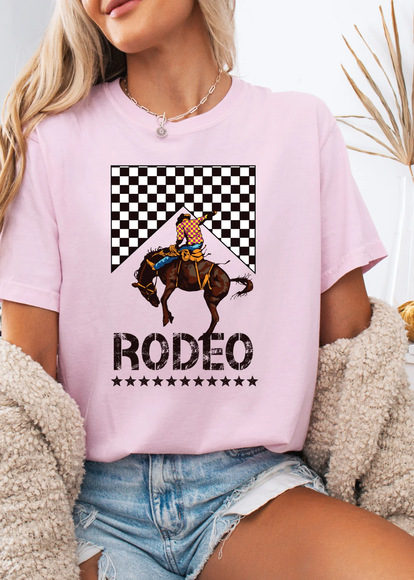Let's Go To The Rodeo Graphic Tee - Image 9