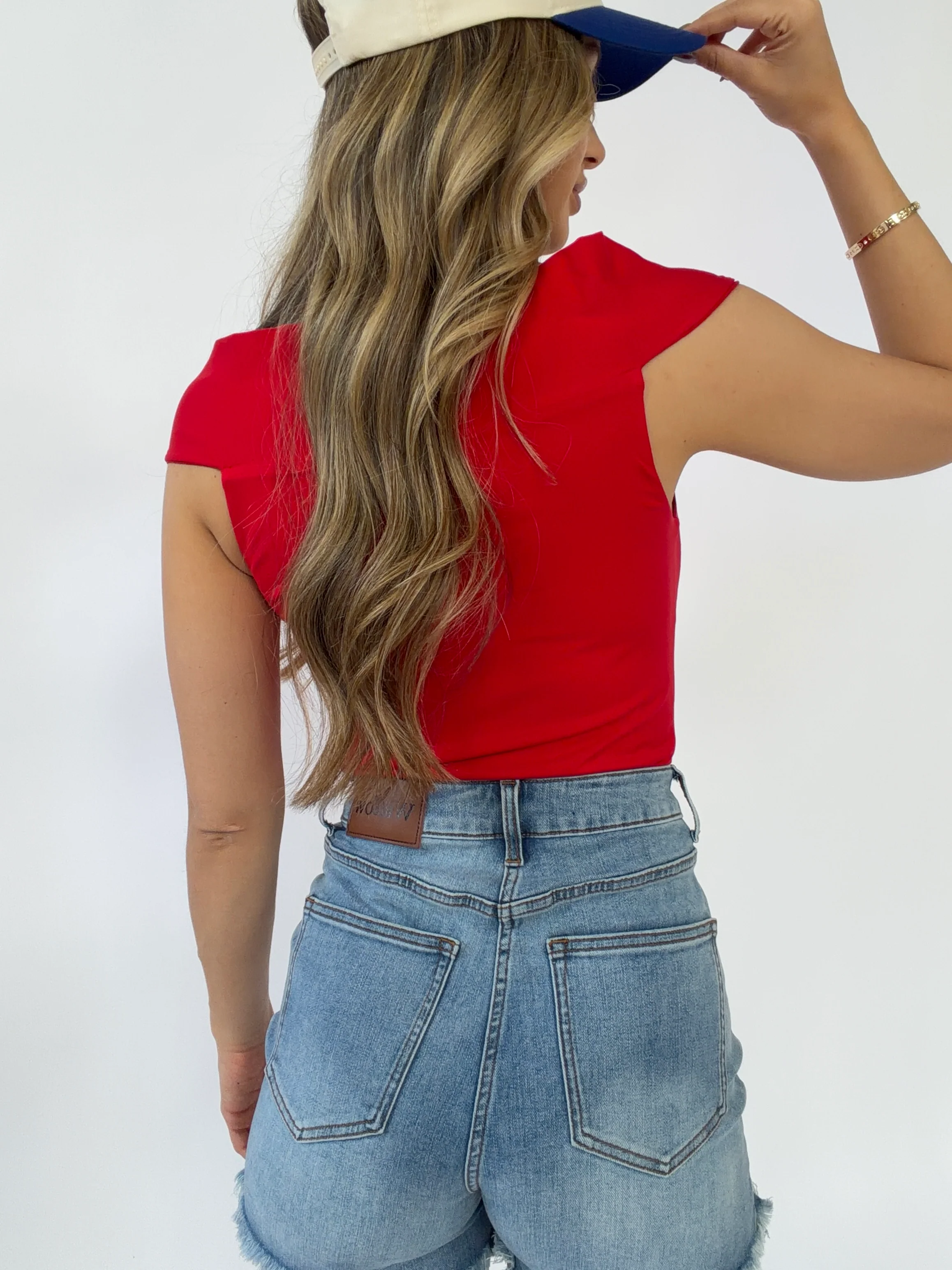 Jenna Twisted Off The Shoulder Top - Image 4