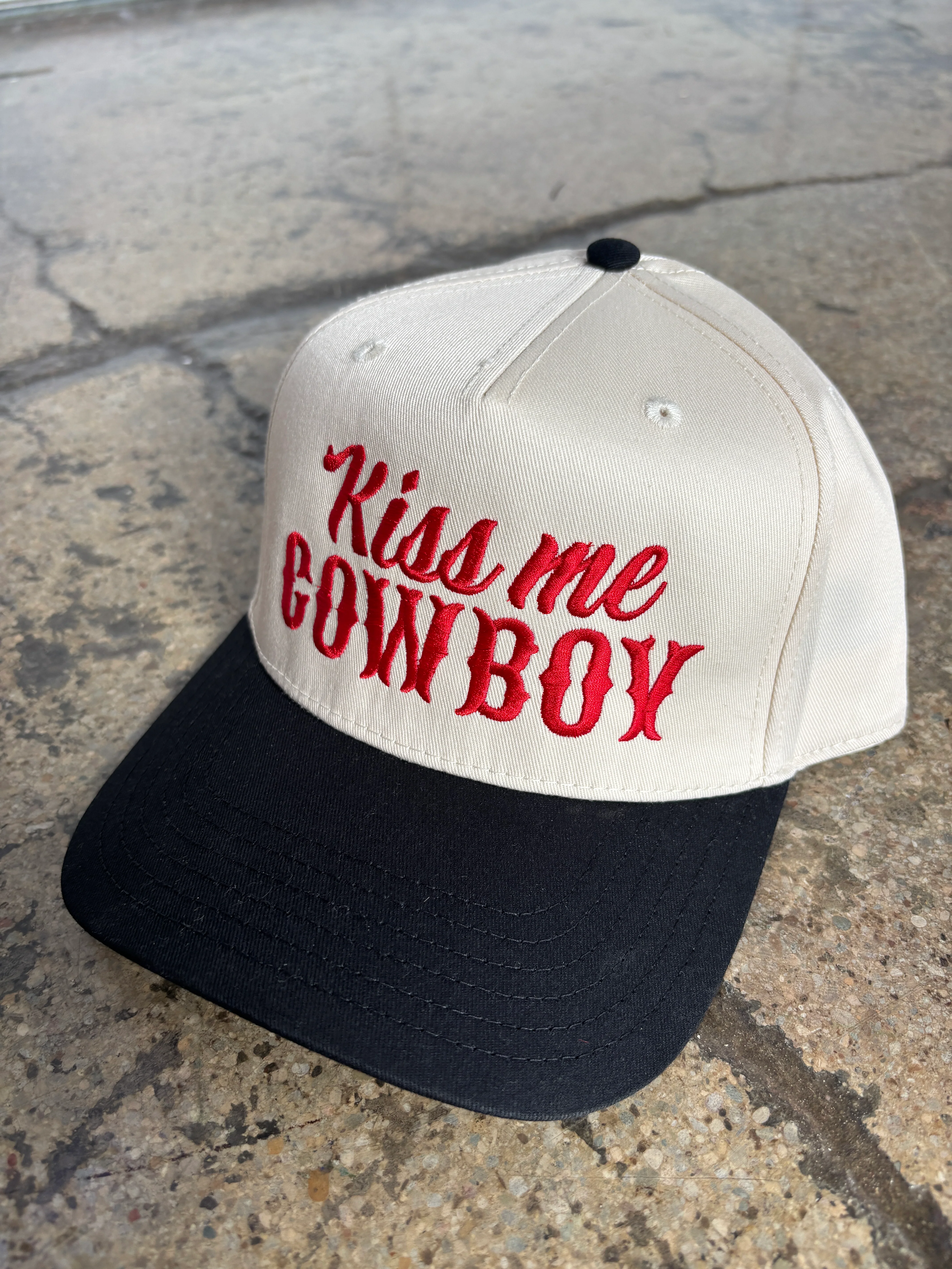 Kiss Me Cowboy Western Trucker Hat - Image 10