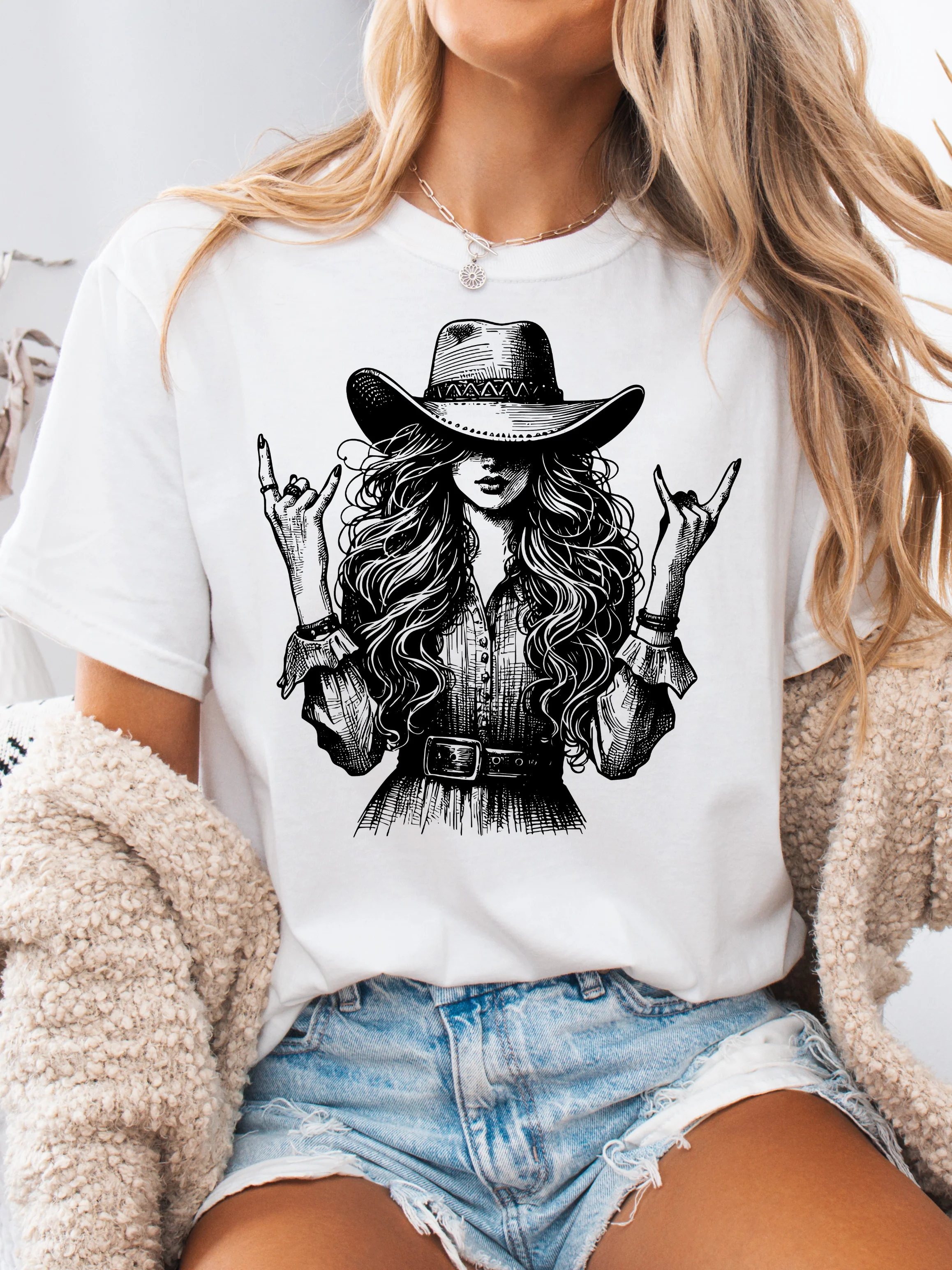 Lainey Cool Cowgirl Graphic - Image 16