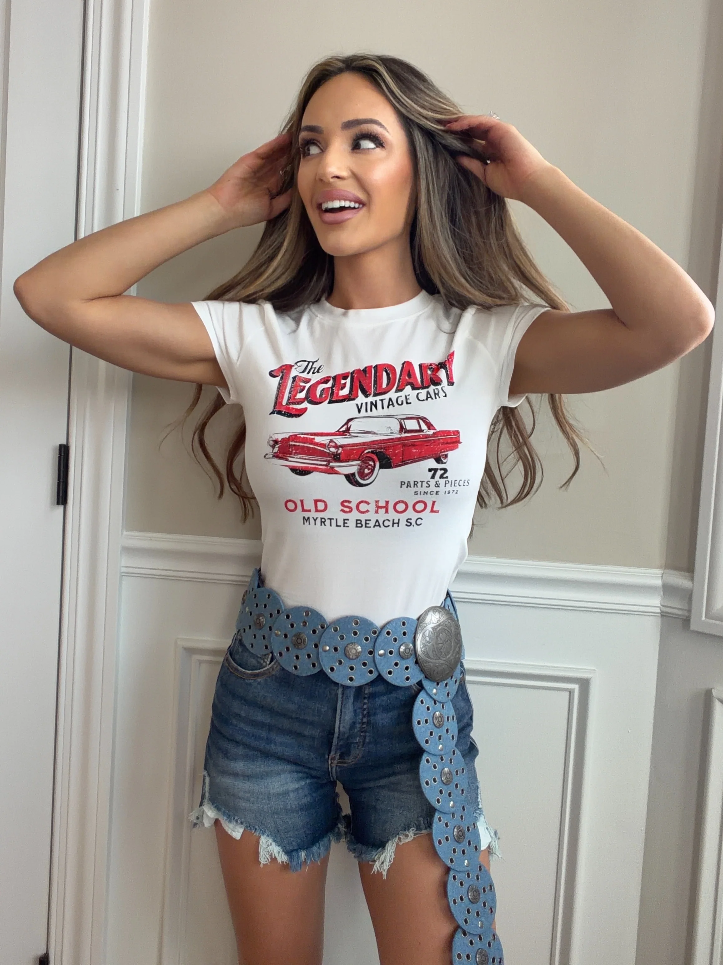 Legendary Vintage Baby Tee - Image 2