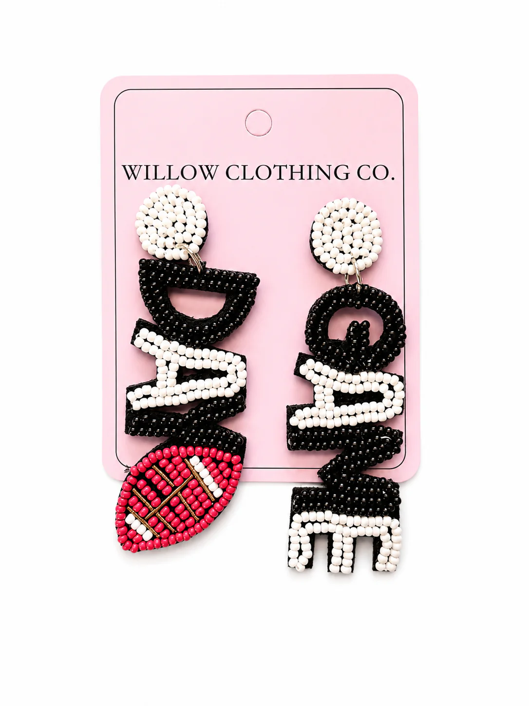 Game Day Football Earrings - Image 3