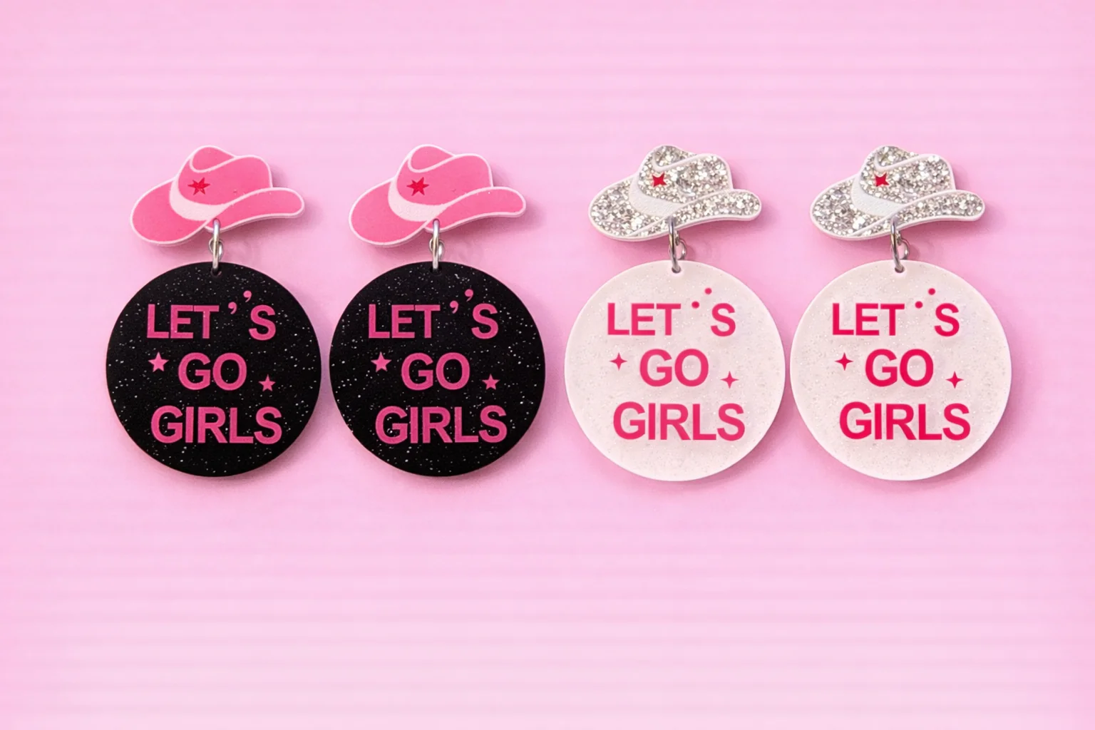 "Let's Go Girls" Earrings